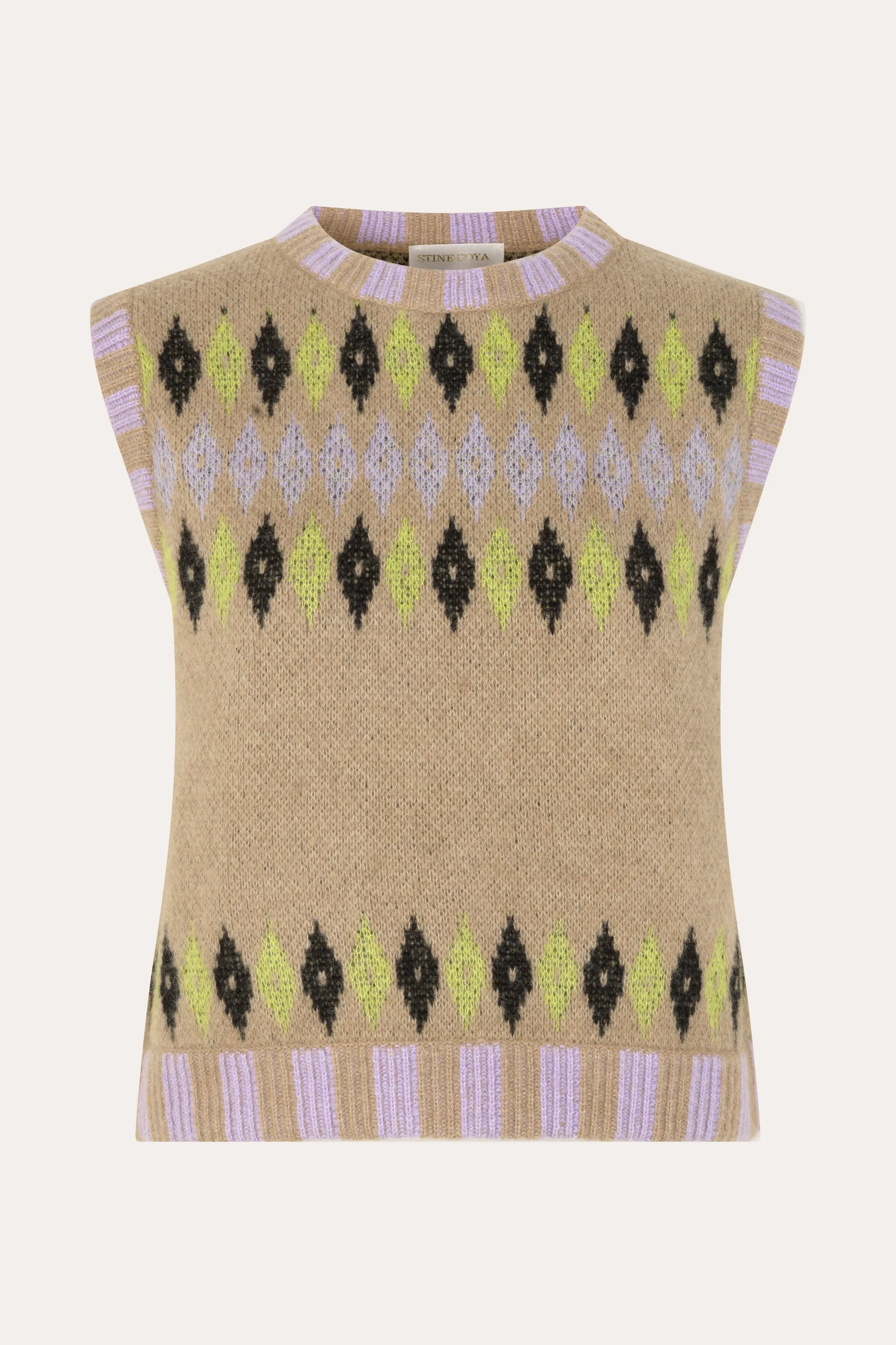 Lotti Vest - Fair Isle sold by STINE GOYA