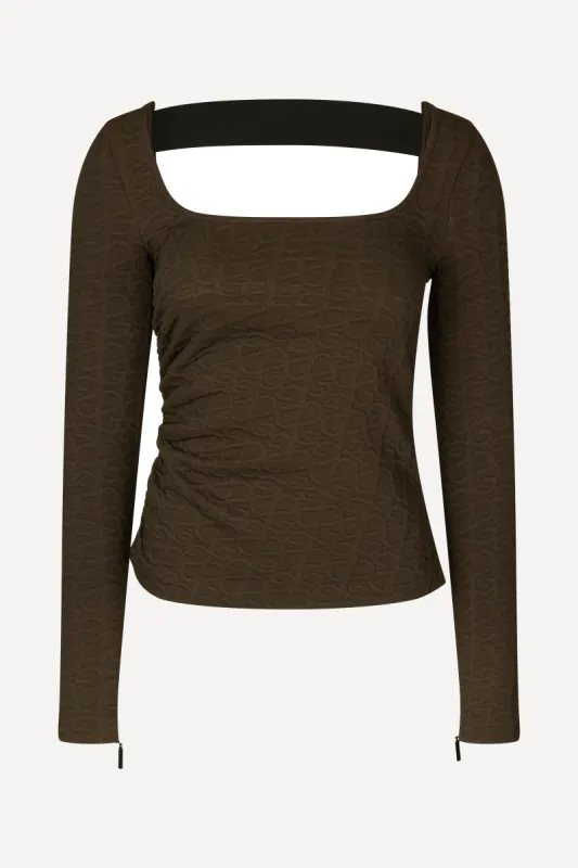 Bowie Blouse - SG Logo sold by STINE GOYA