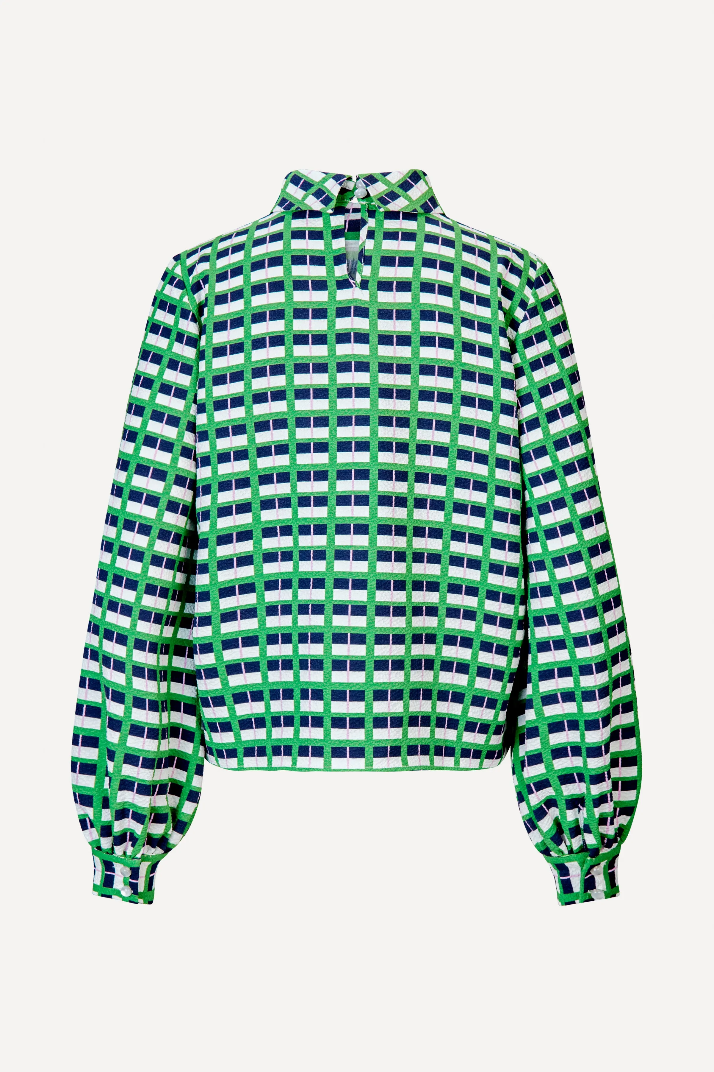 Ashley Blouse - Retro Check sold by STINE GOYA product image thumbnail 2