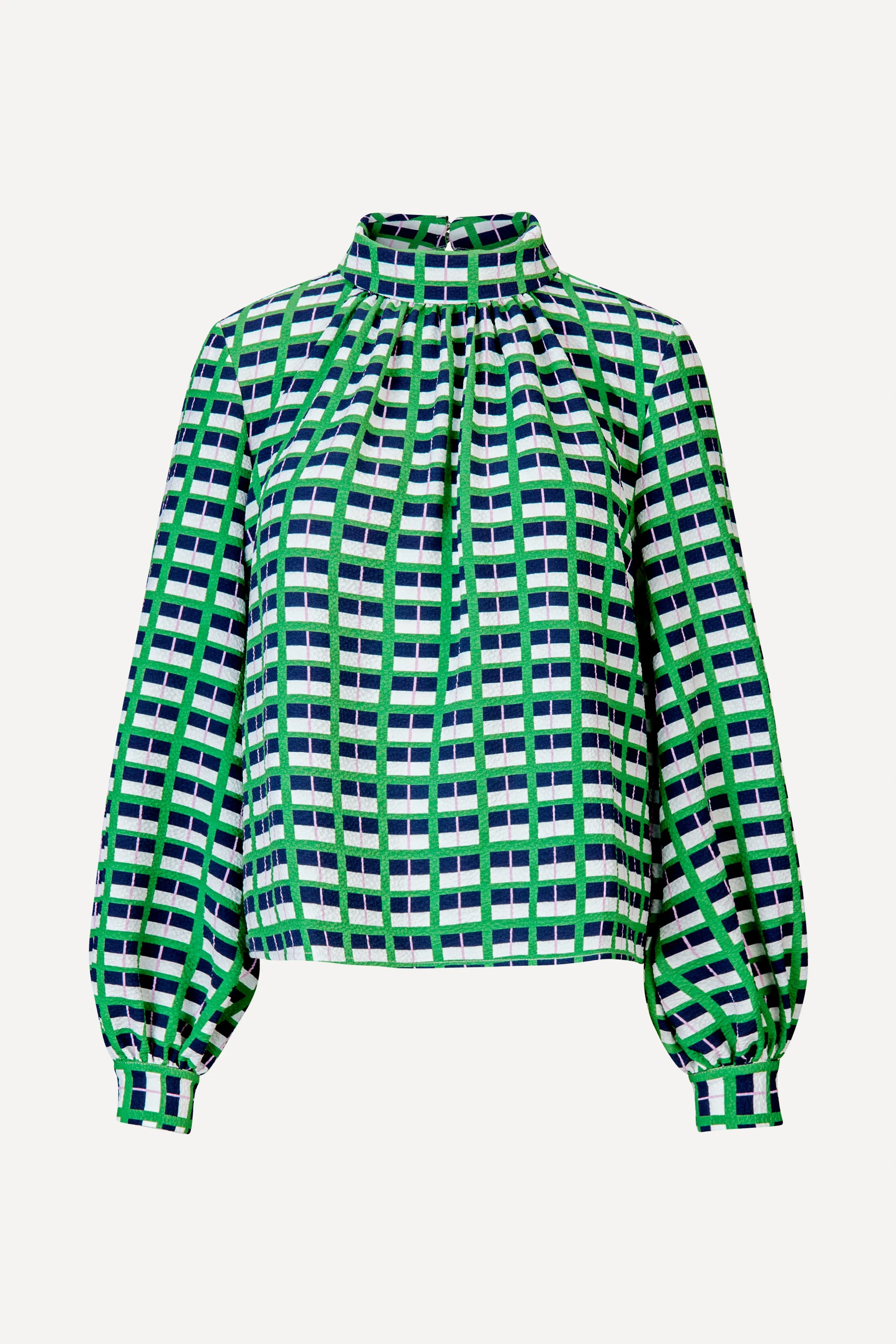 Ashley Blouse - Retro Check sold by STINE GOYA