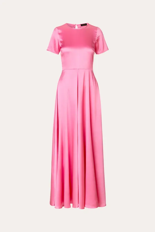 Nanna Dress - Geranium Pink sold by STINE GOYA