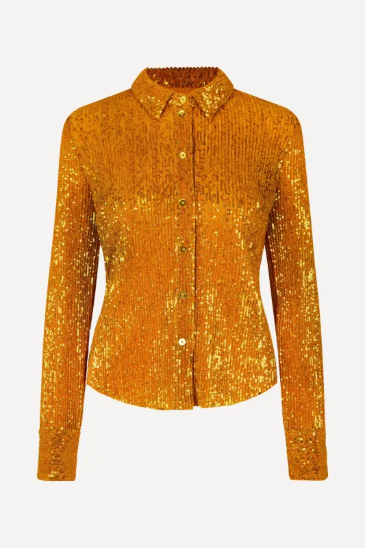 Daya Shirt - Gold made by STINE GOYA