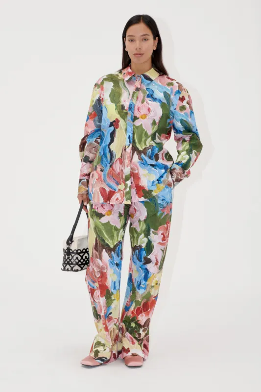 Elasticated Long Pants - Loves Me, Loves Me Not sold by STINE GOYA