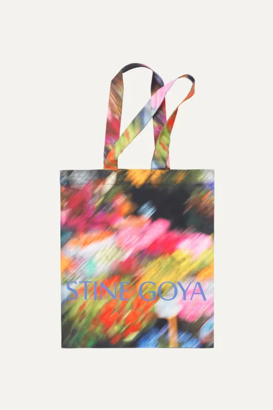 Cotton Tote - Liquid Floral sold by STINE GOYA