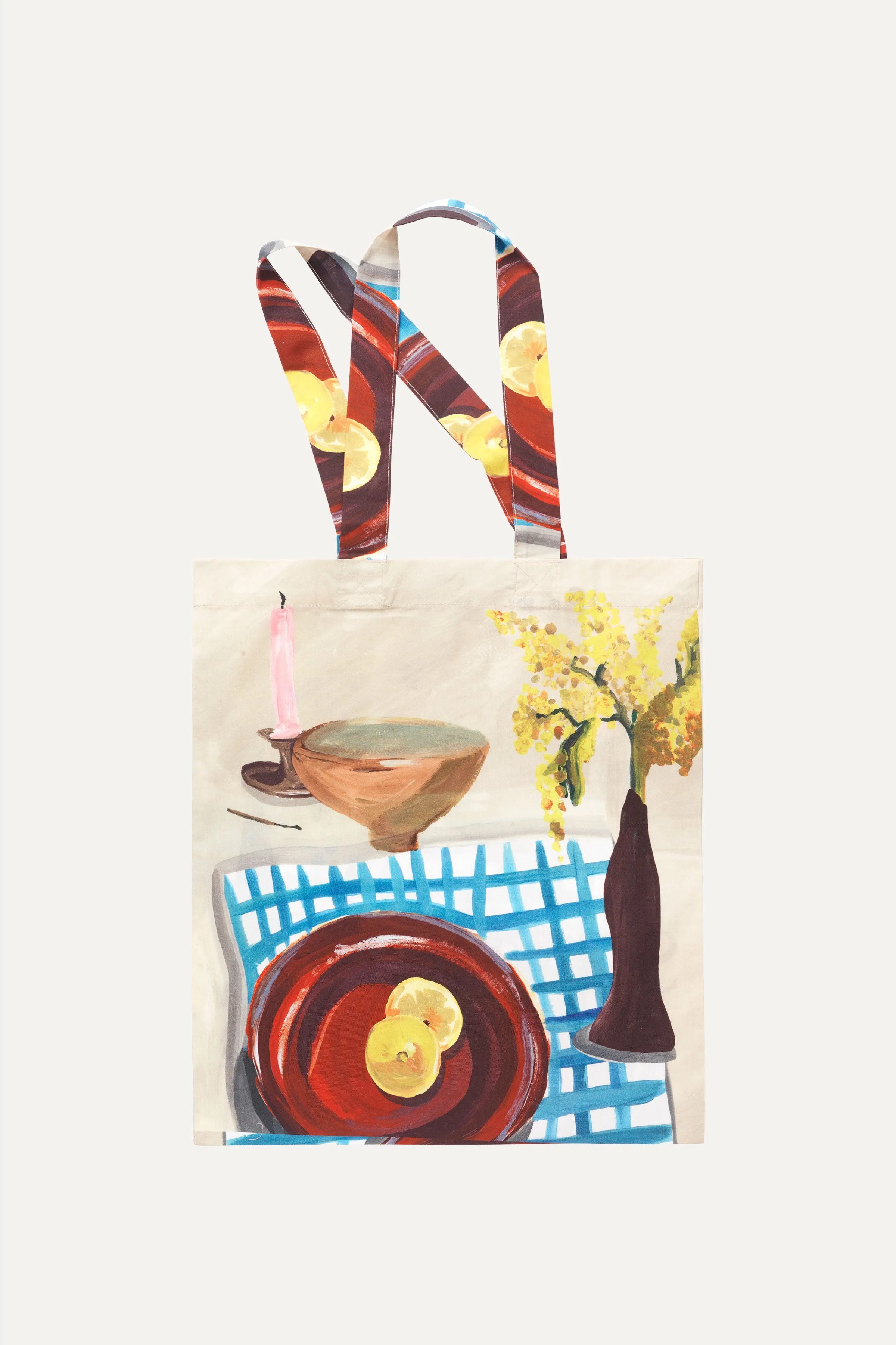 Cotton Tote - Lemons On A Plate sold by STINE GOYA product image thumbnail 2