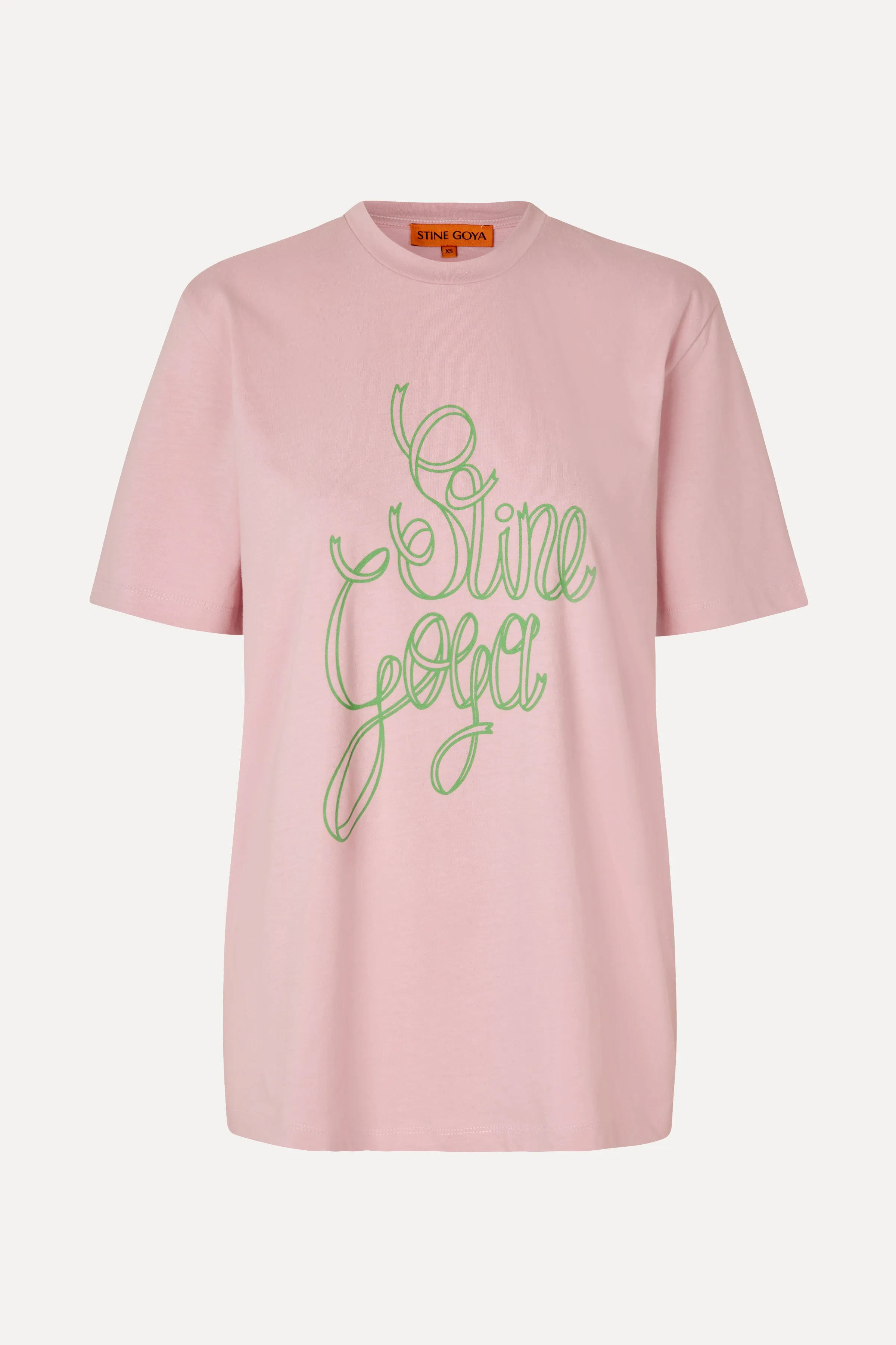 Short Sleeve T-shirt - Ribbon Logo sold by STINE GOYA product image thumbnail 3