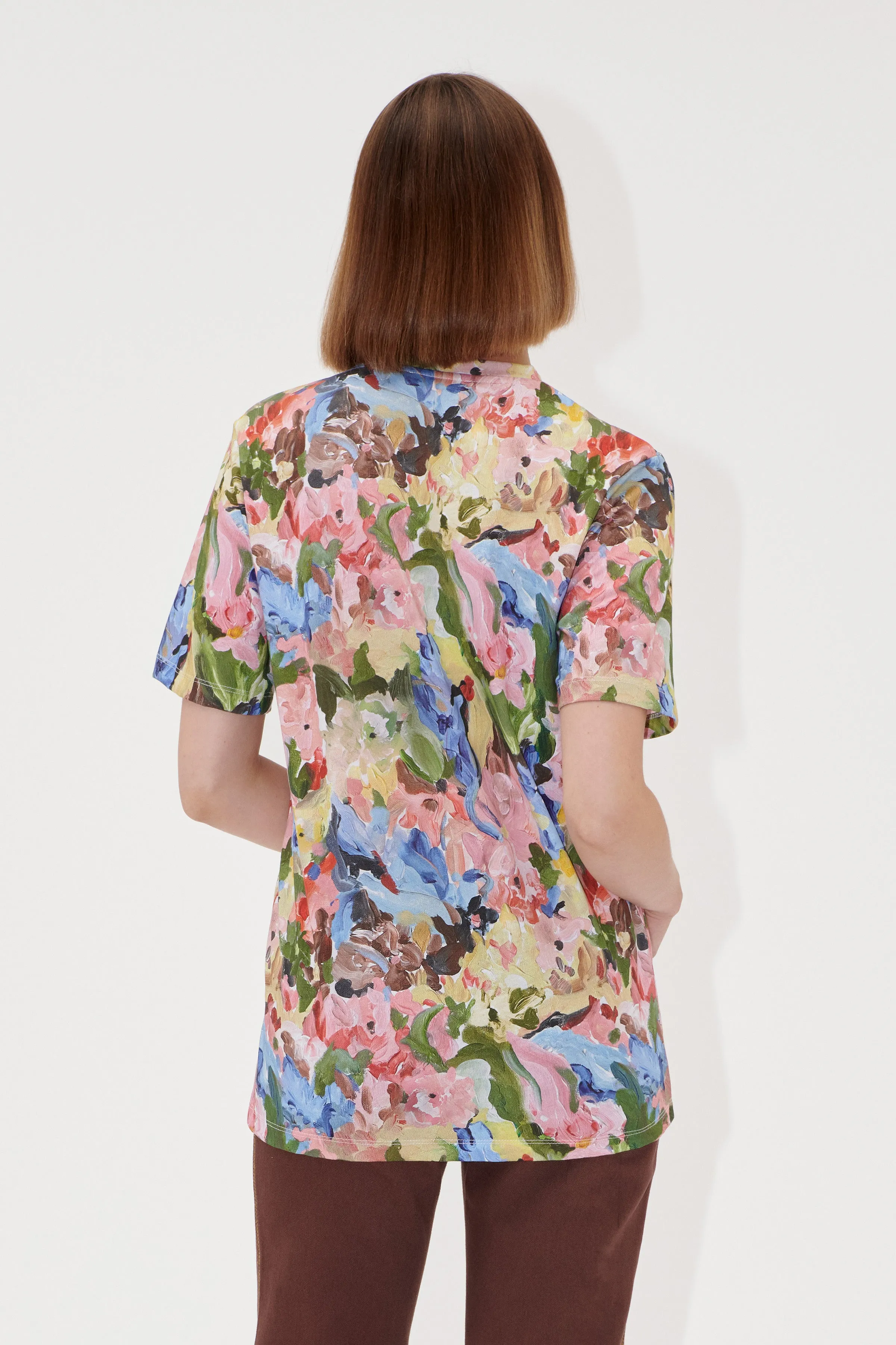 Short Sleeve T-shirt - Loves Me, Loves Me Not sold by STINE GOYA product image thumbnail 2