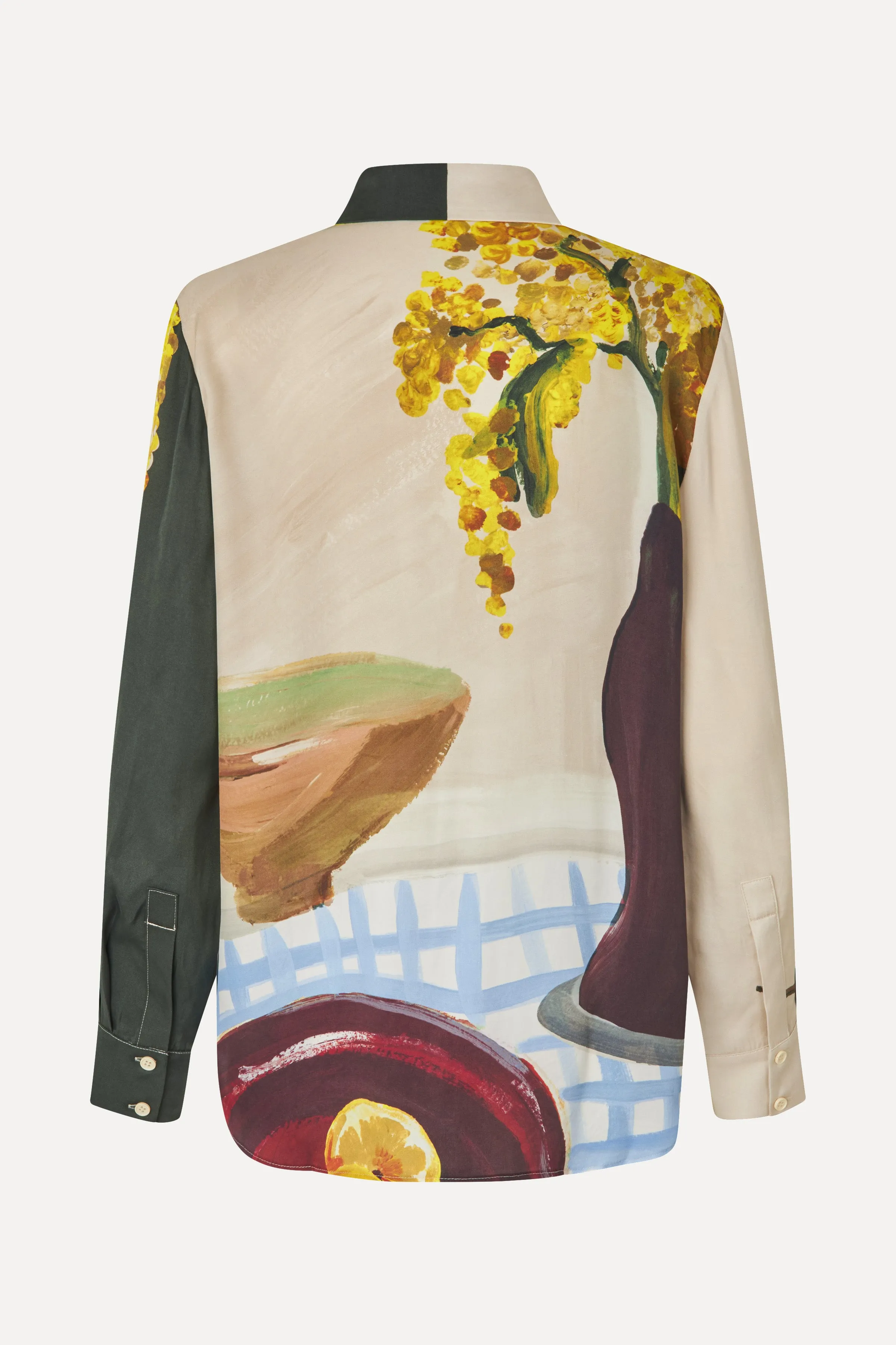 Long Sleeve Shirt - Lemons On A Plate sold by STINE GOYA product image thumbnail 4