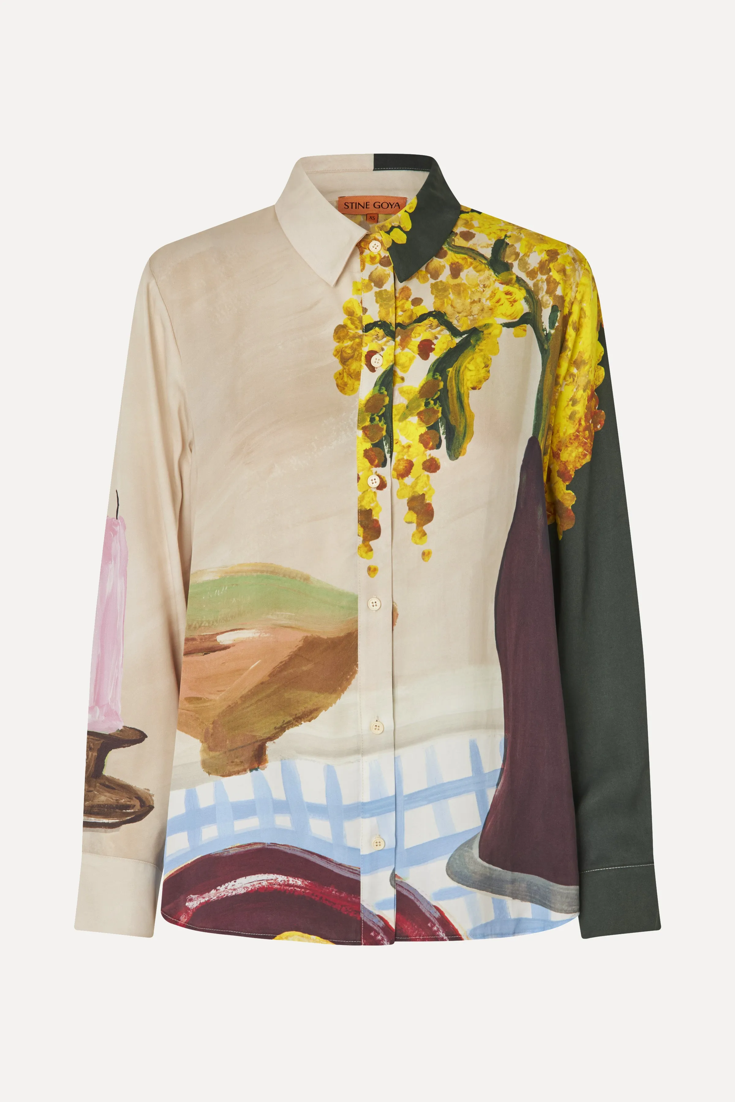 Long Sleeve Shirt - Lemons On A Plate sold by STINE GOYA product image thumbnail 3