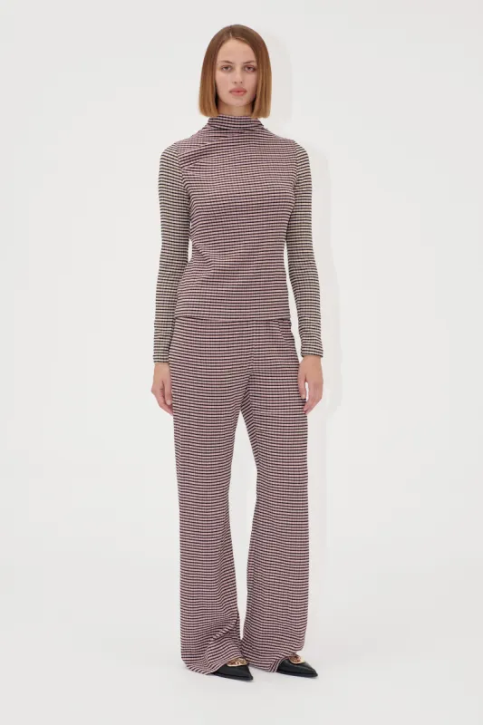 Elasticated Waistband Pants - Pink/Black sold by STINE GOYA