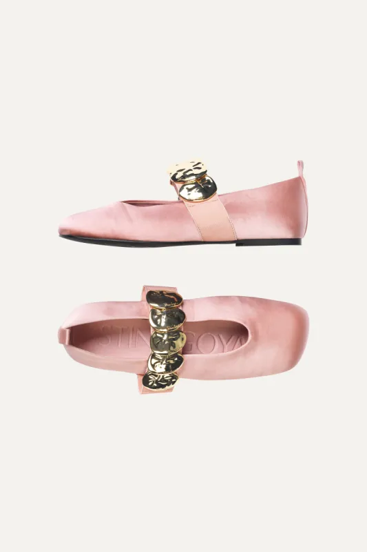 Ergo Stone Strap Ballerina - Pink Nectar sold by STINE GOYA