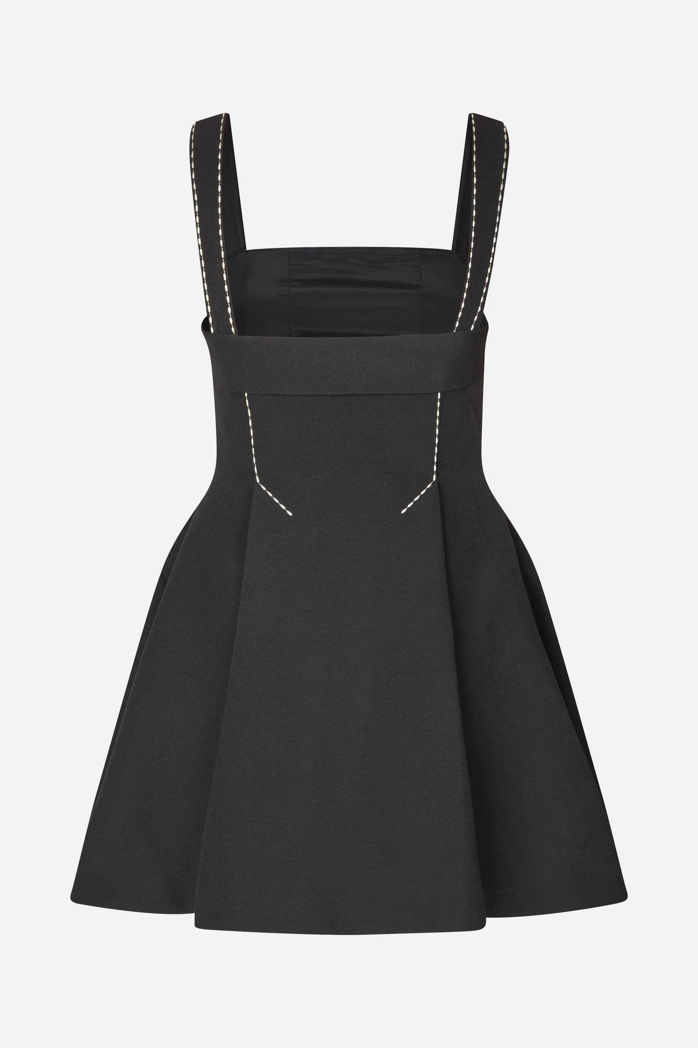 Mini Dress w/ Adjustable Straps - Jet Black sold by STINE GOYA product image thumbnail 4