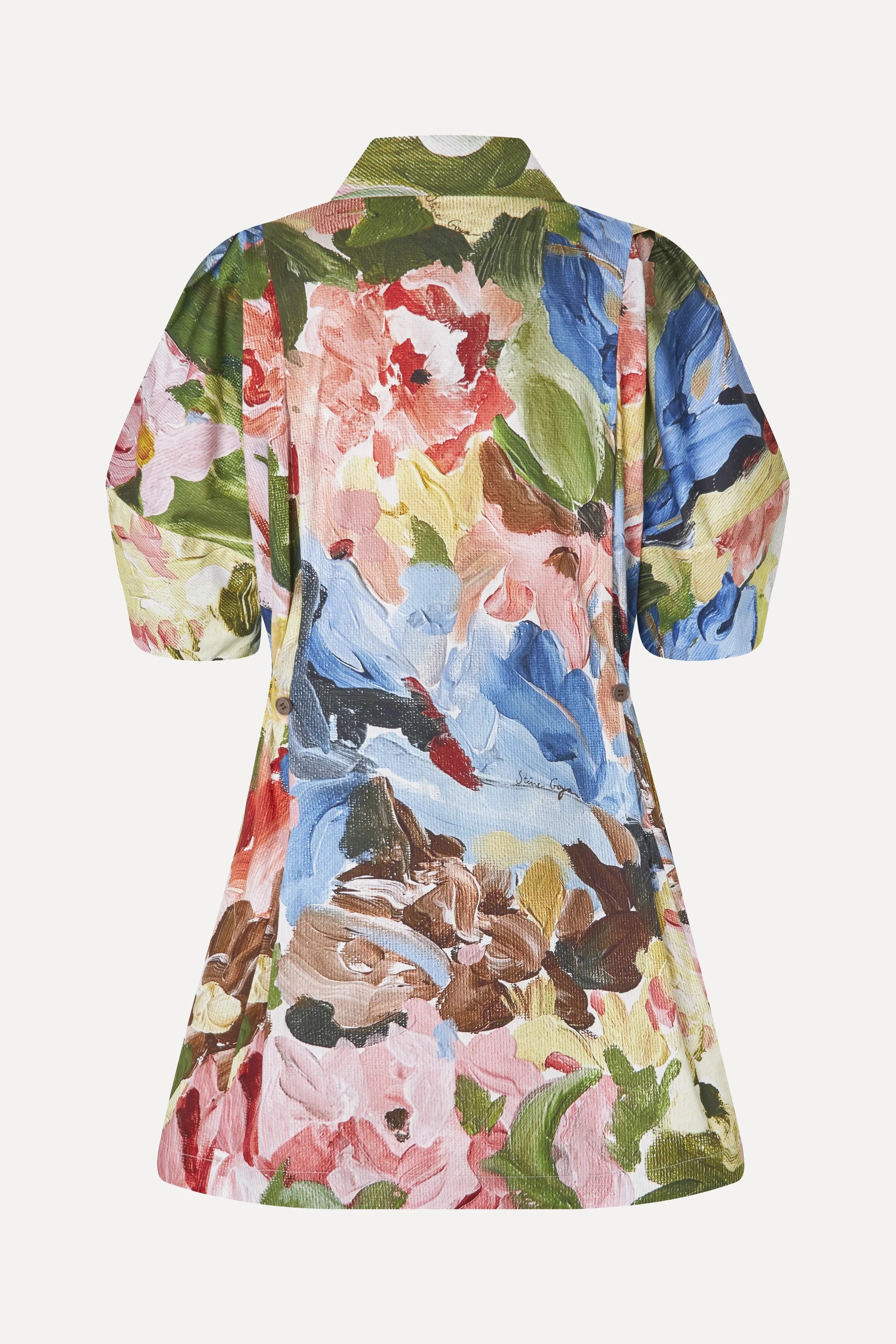 Structured Sleeve Mini Dress - Loves Me, Loves Me Not sold by STINE GOYA product image thumbnail 4