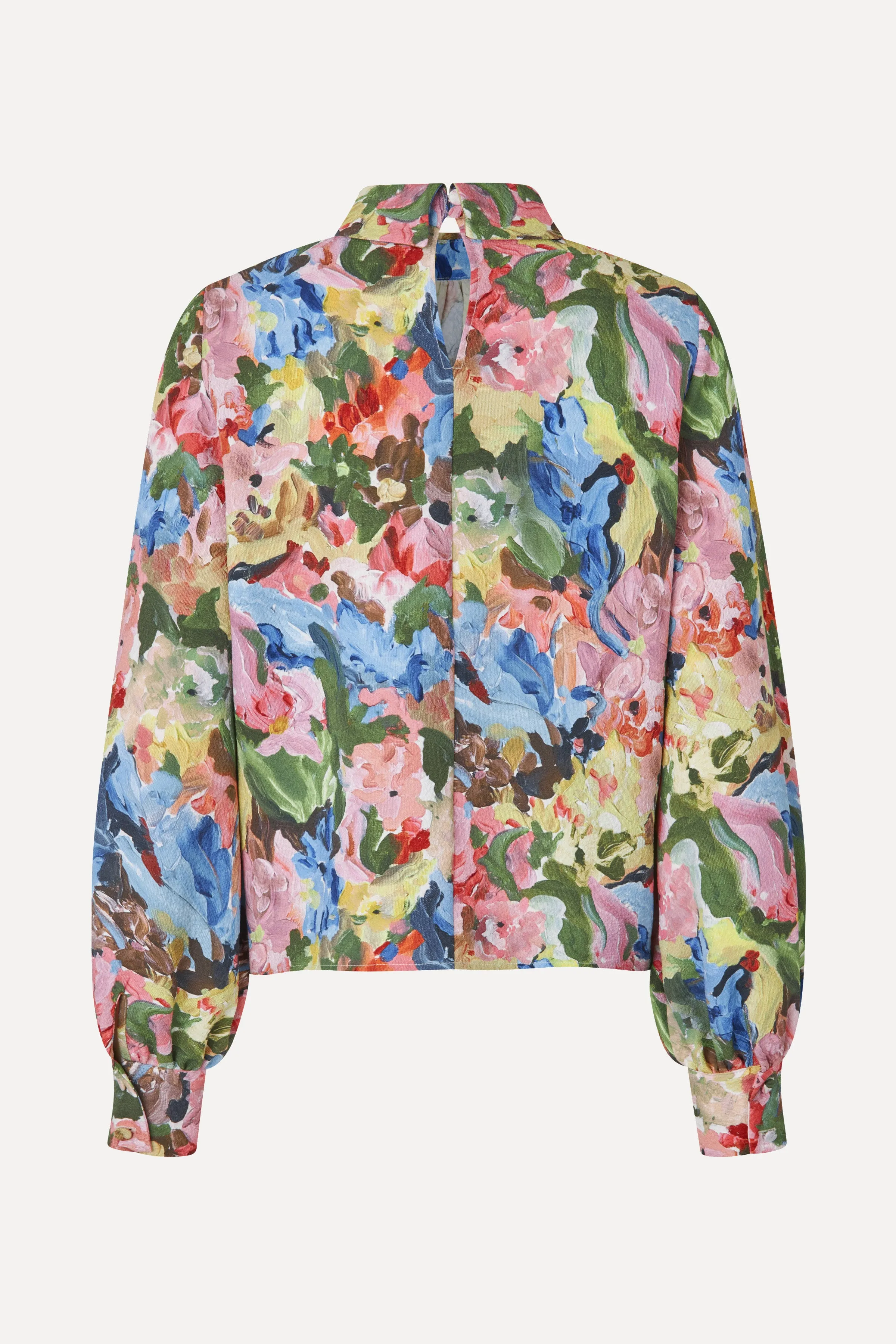 Gathered Long Sleeve Top - Loves Me, Loves Me Not sold by STINE GOYA product image thumbnail 4