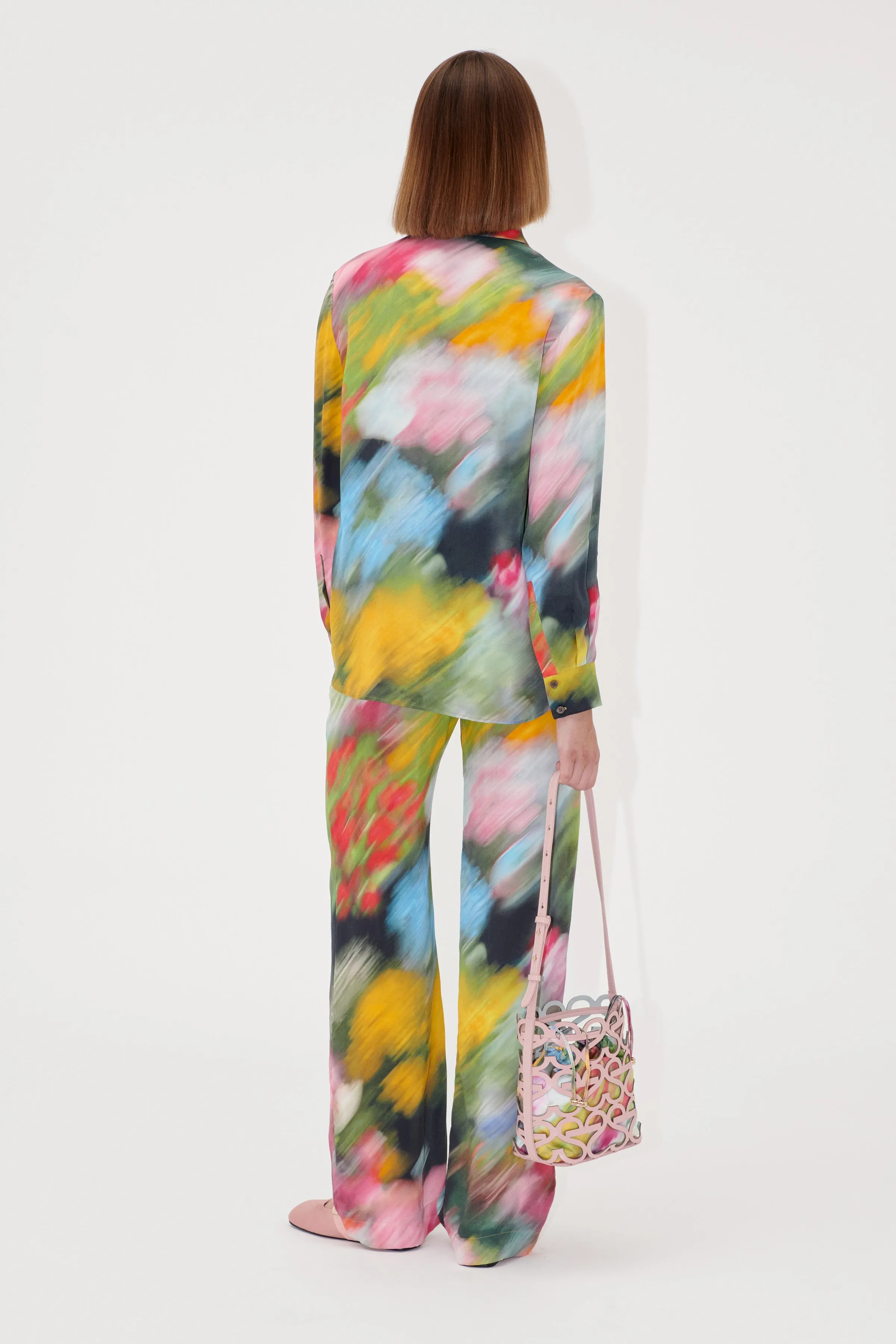 Elasticated Long Pants - Liquid Floral sold by STINE GOYA product image thumbnail 2