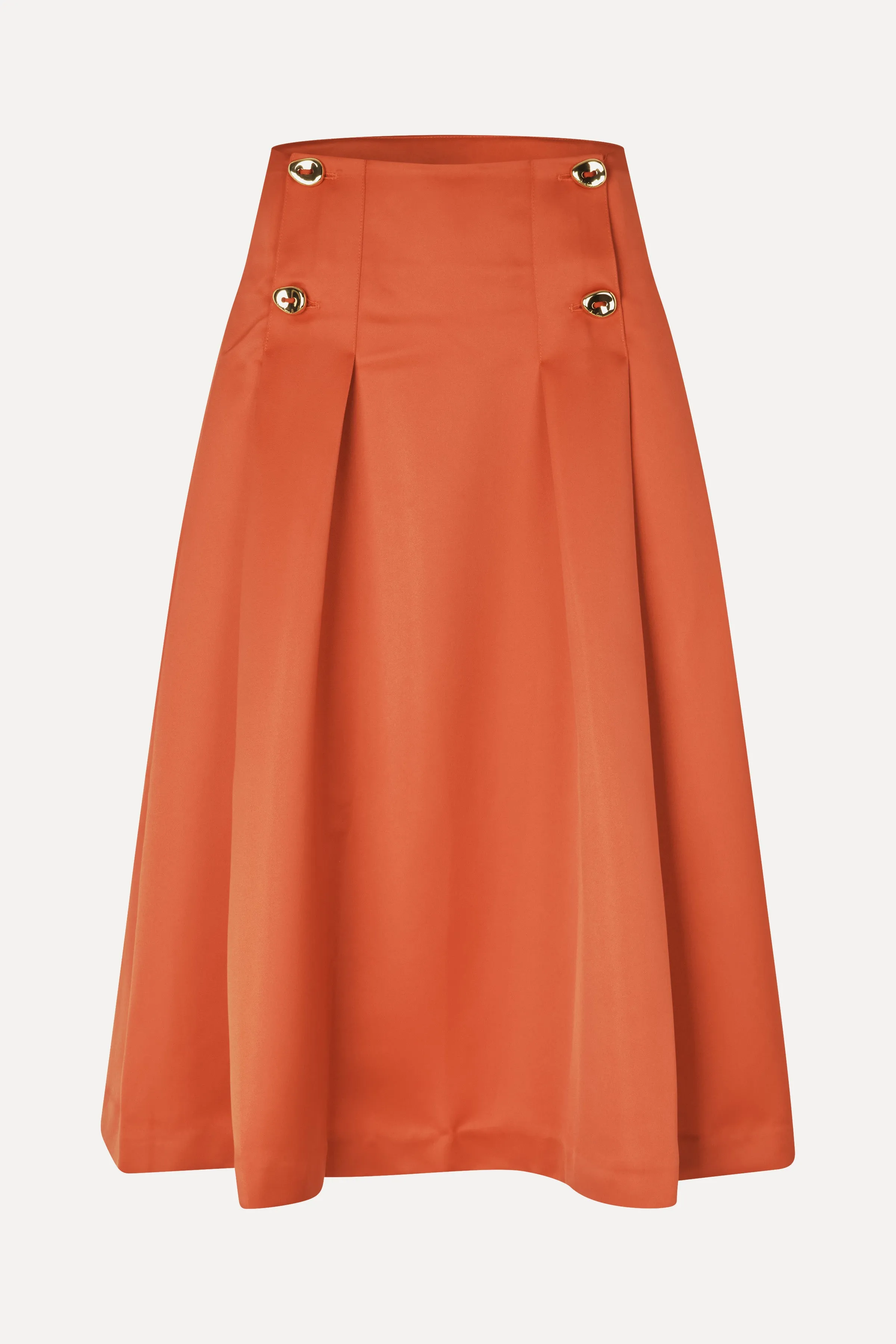 High Volume Midi Skirt - Mecca Orange sold by STINE GOYA product image thumbnail 3