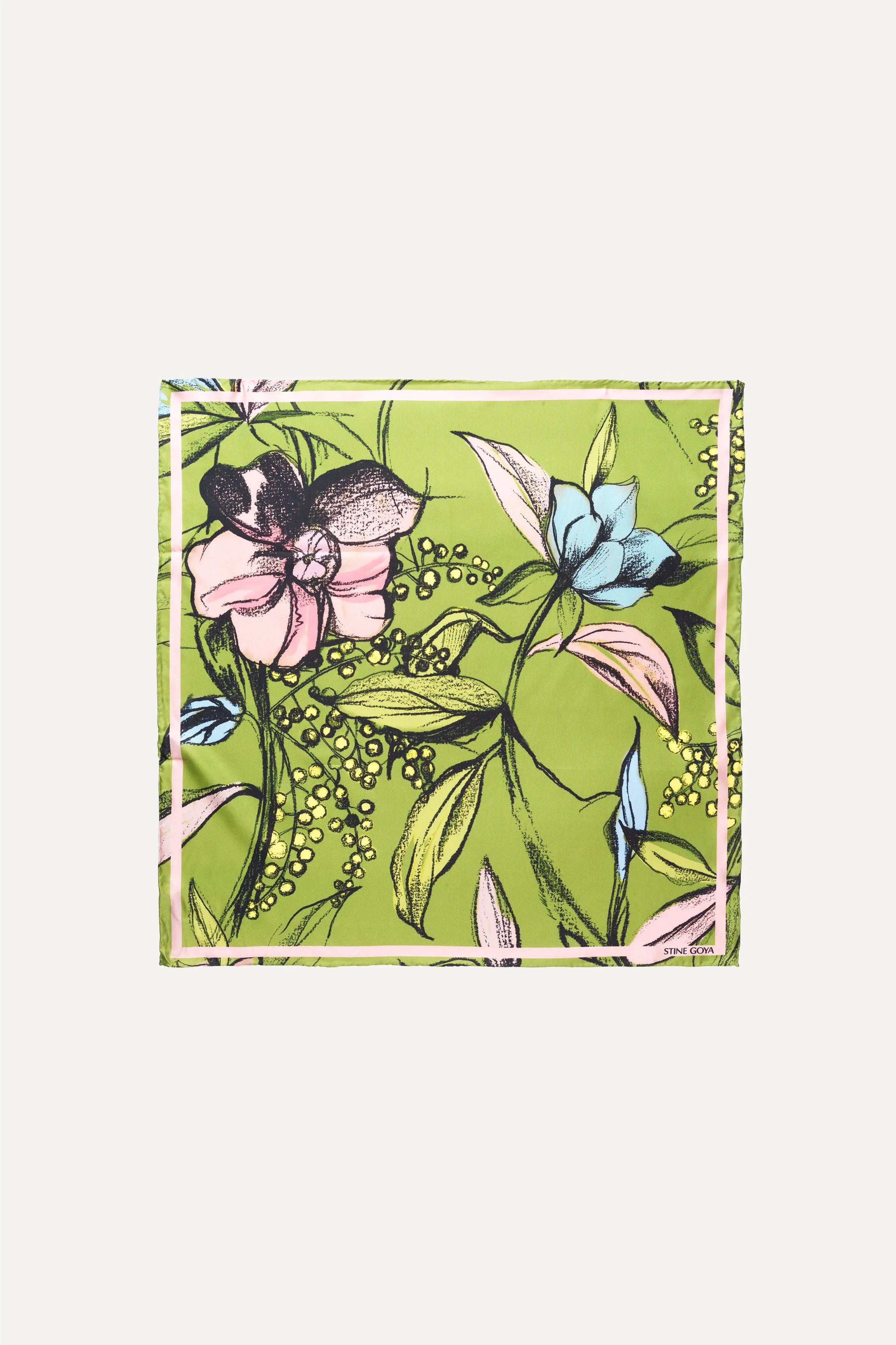 Small Scarf - Pencil Garden sold by STINE GOYA