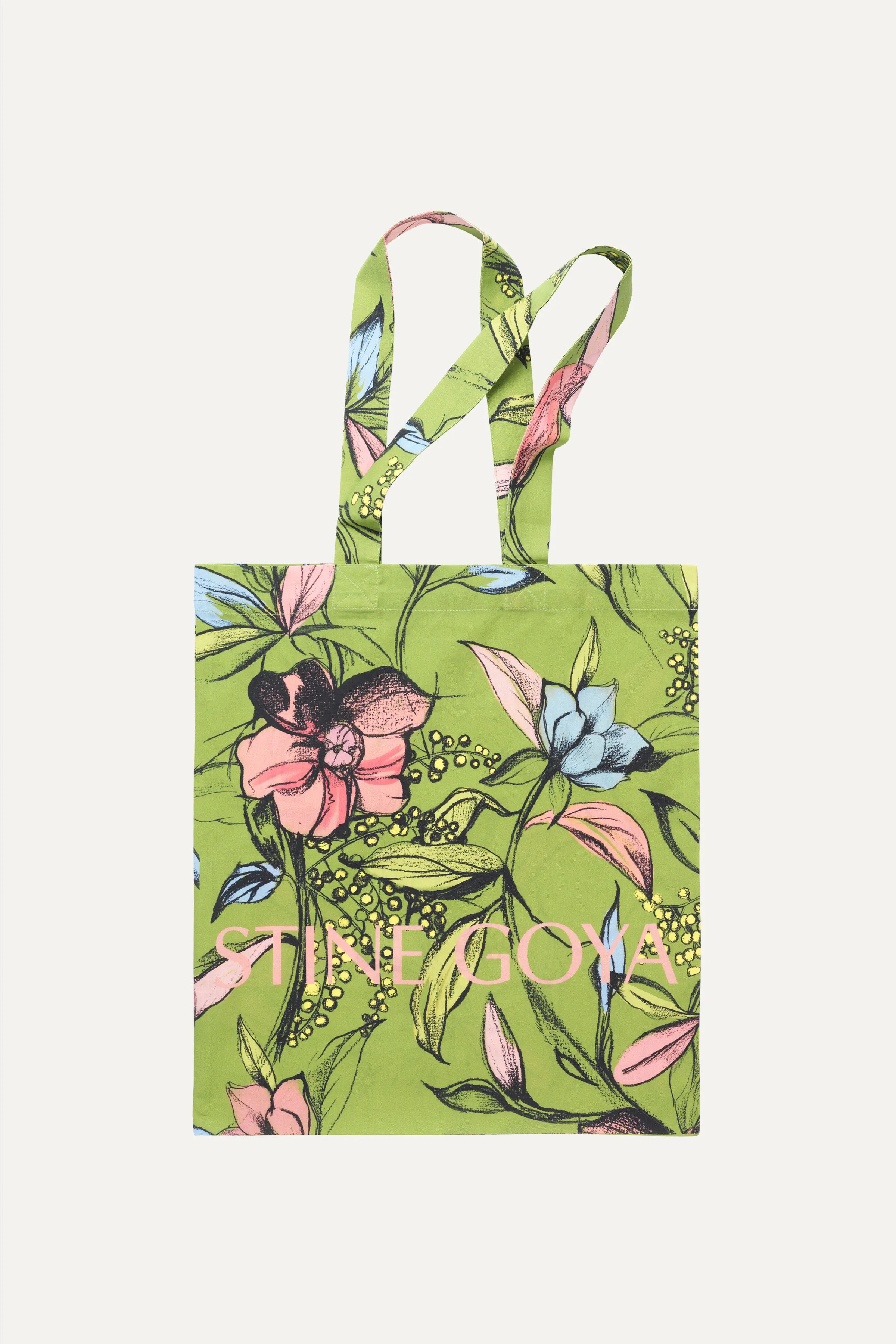 Cotton Tote - Pencil Garden sold by STINE GOYA