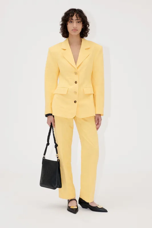 Straight Tailored Pants - Mimosa sold by STINE GOYA