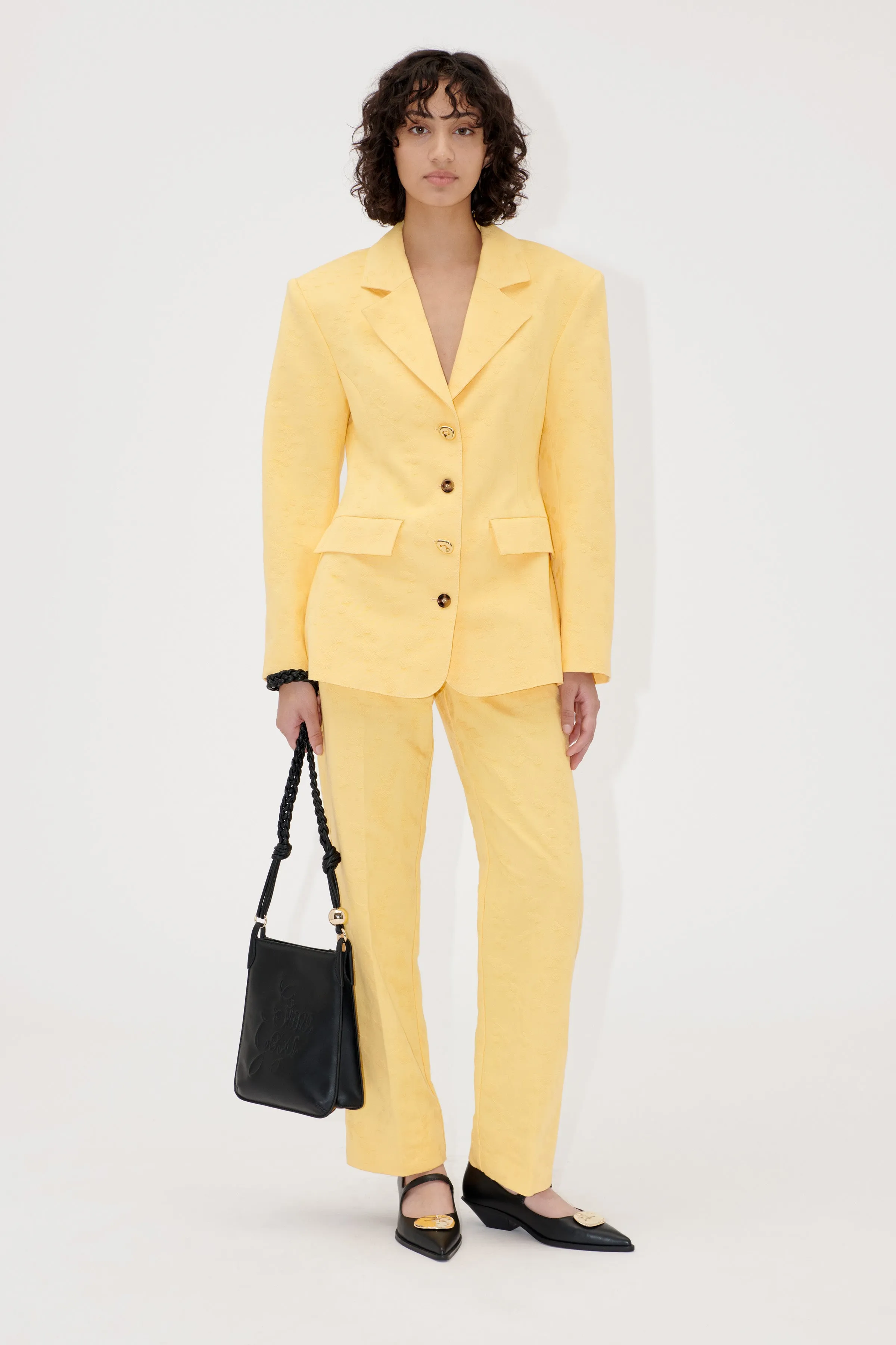 Straight Tailored Pants - Mimosa sold by STINE GOYA