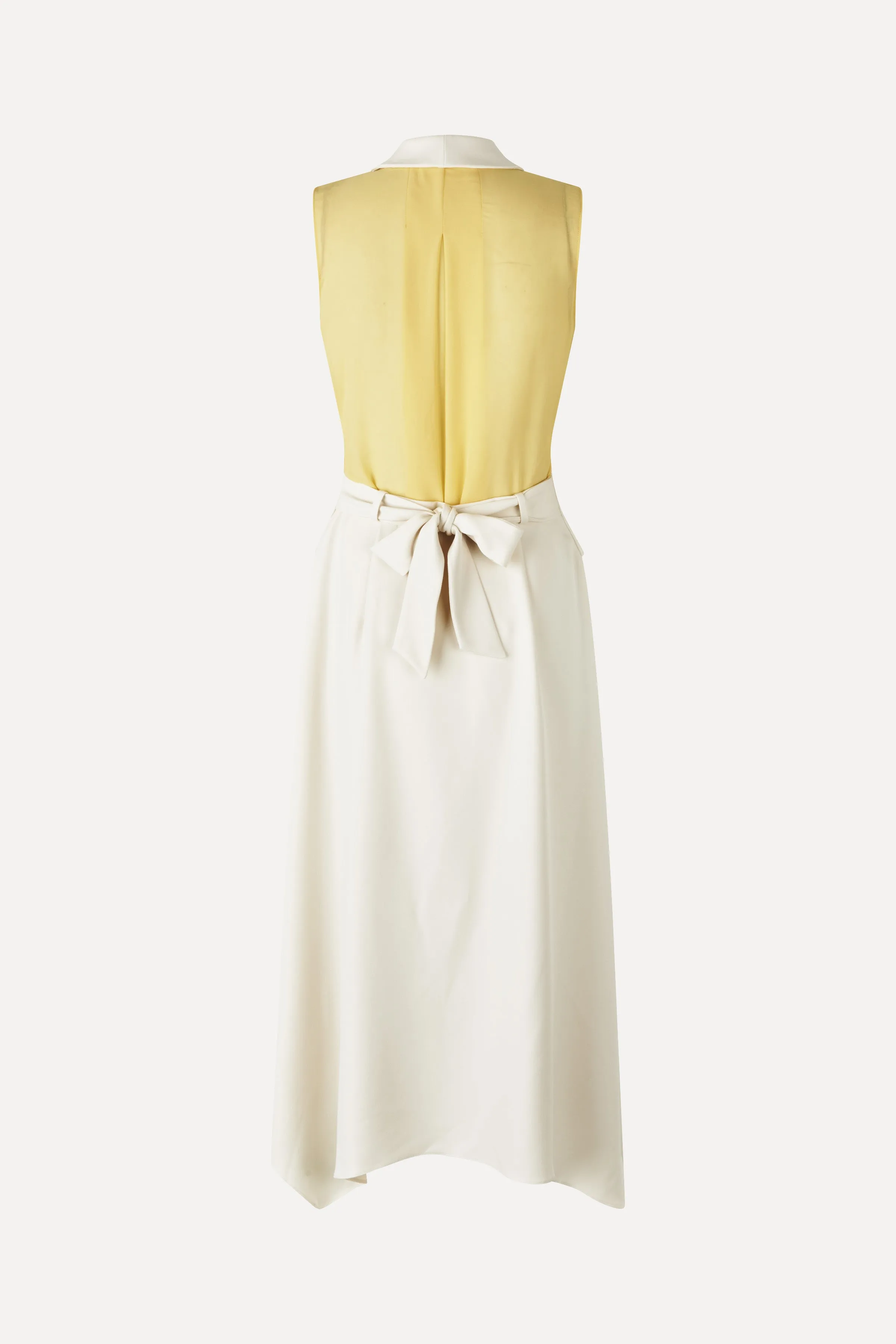 Tailored Handkerchief Dress - Ivory / Cornsilk sold by STINE GOYA product image thumbnail 4