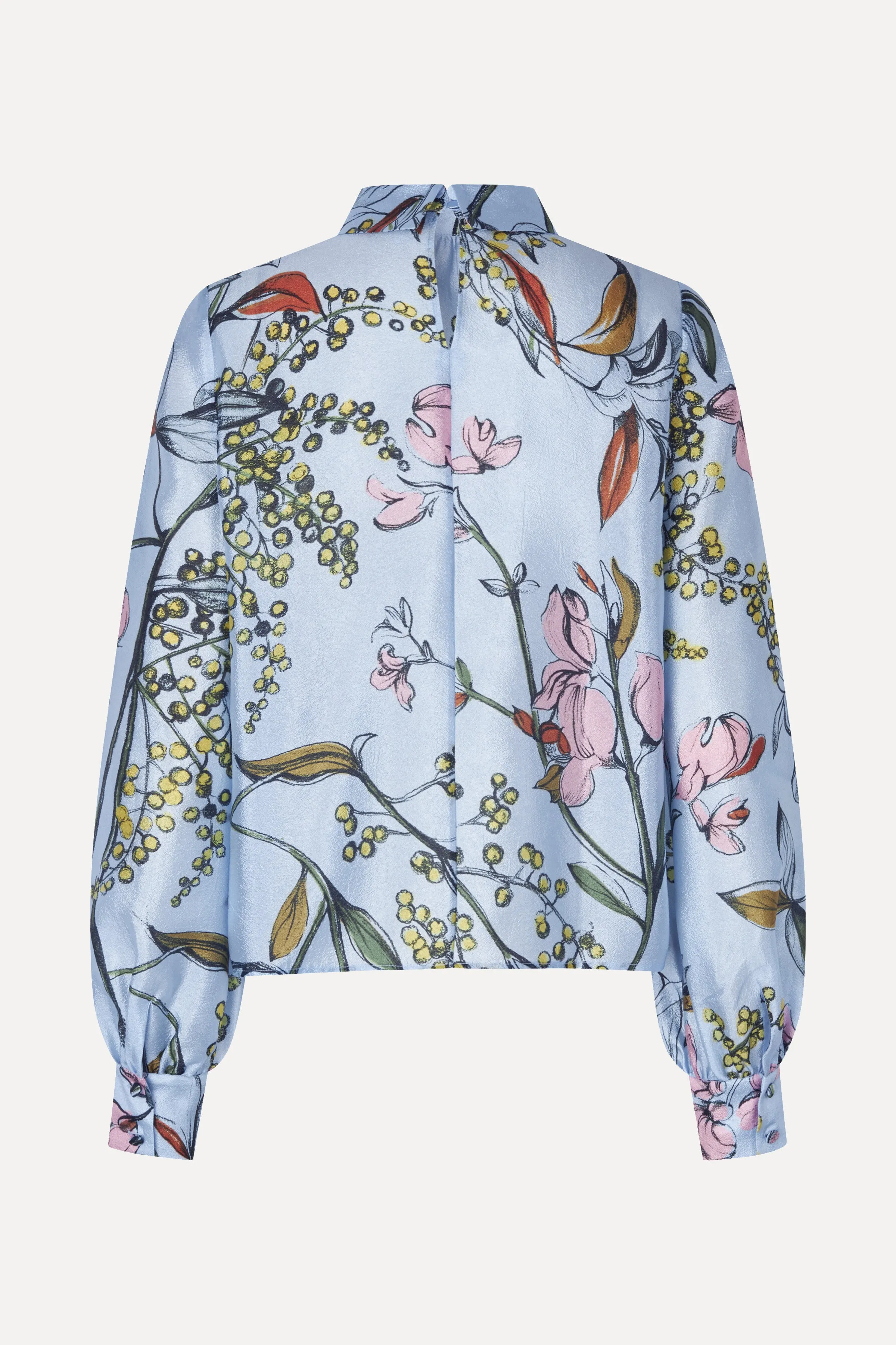 Gathered Long Sleeve Top - Spring Mimosa sold by STINE GOYA product image thumbnail 4