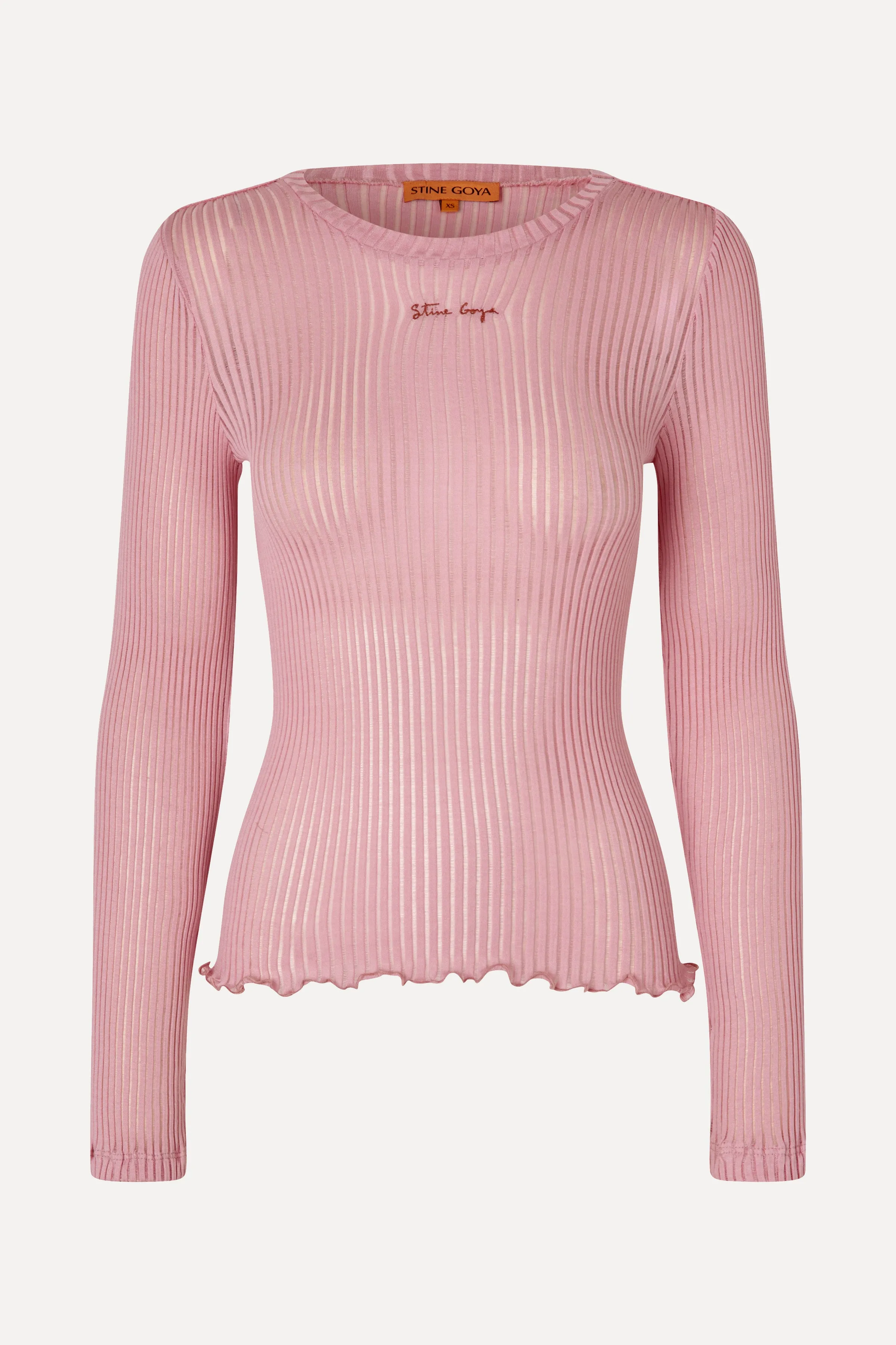 Long Sleeve Crewneck - Pink Nectar sold by STINE GOYA product image thumbnail 3