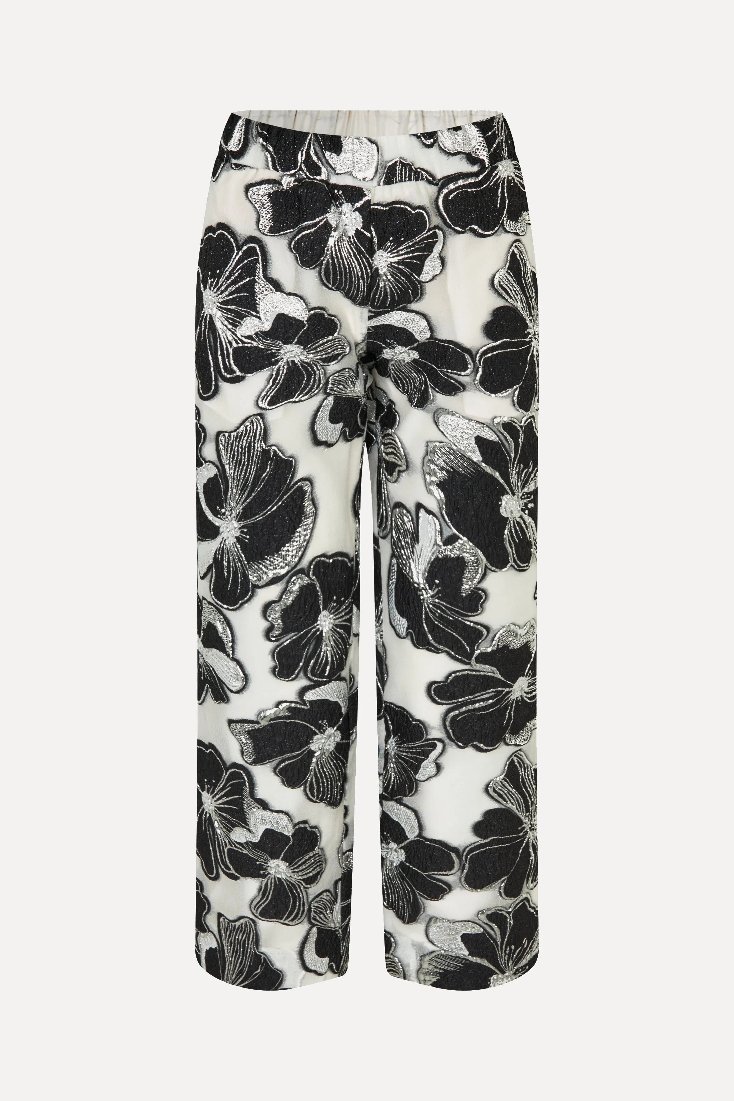 Elasticated Waistband Pants - Anemone Jacquard sold by STINE GOYA product image thumbnail 3