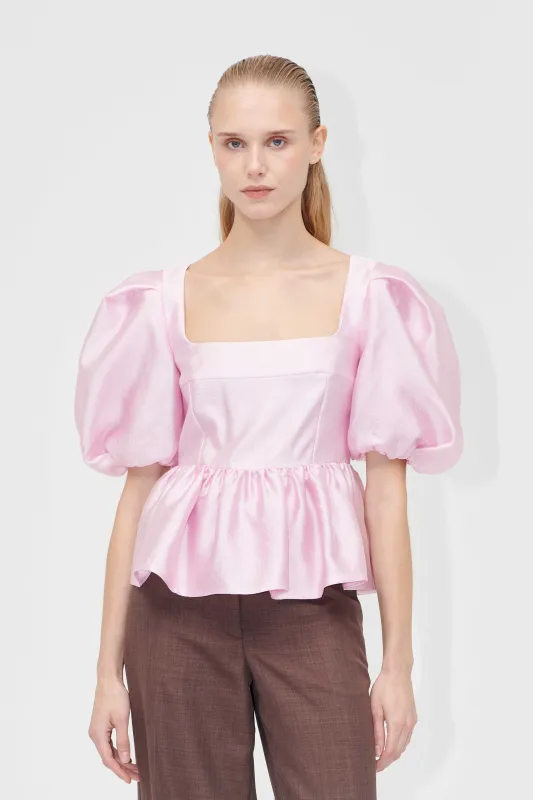 Ribbed Back Panel Top - Pastel Pink sold by STINE GOYA