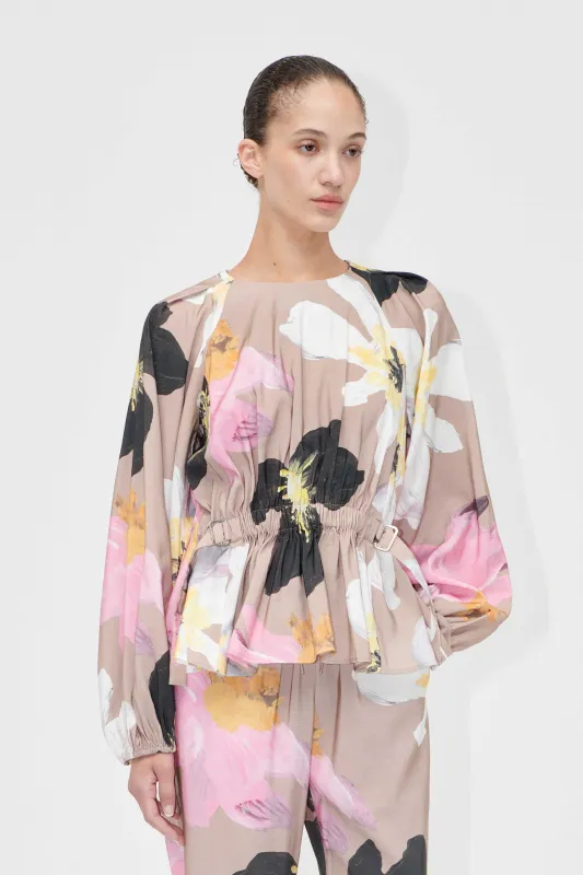 Double Buckle Raglan Top - Wild Flowers sold by STINE GOYA