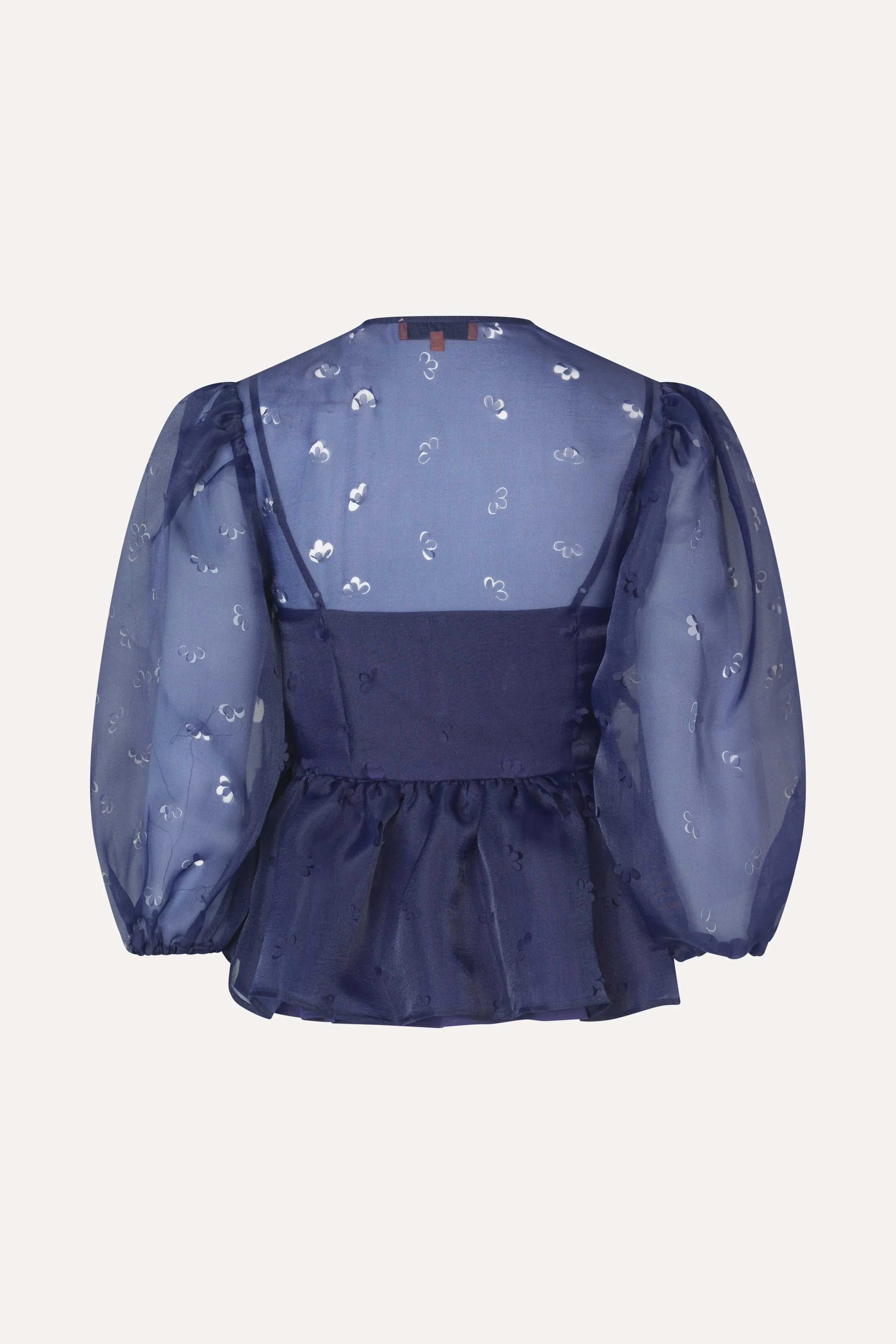 Long Sleeve Bow Top - Ditzy Floral sold by STINE GOYA product image thumbnail 4