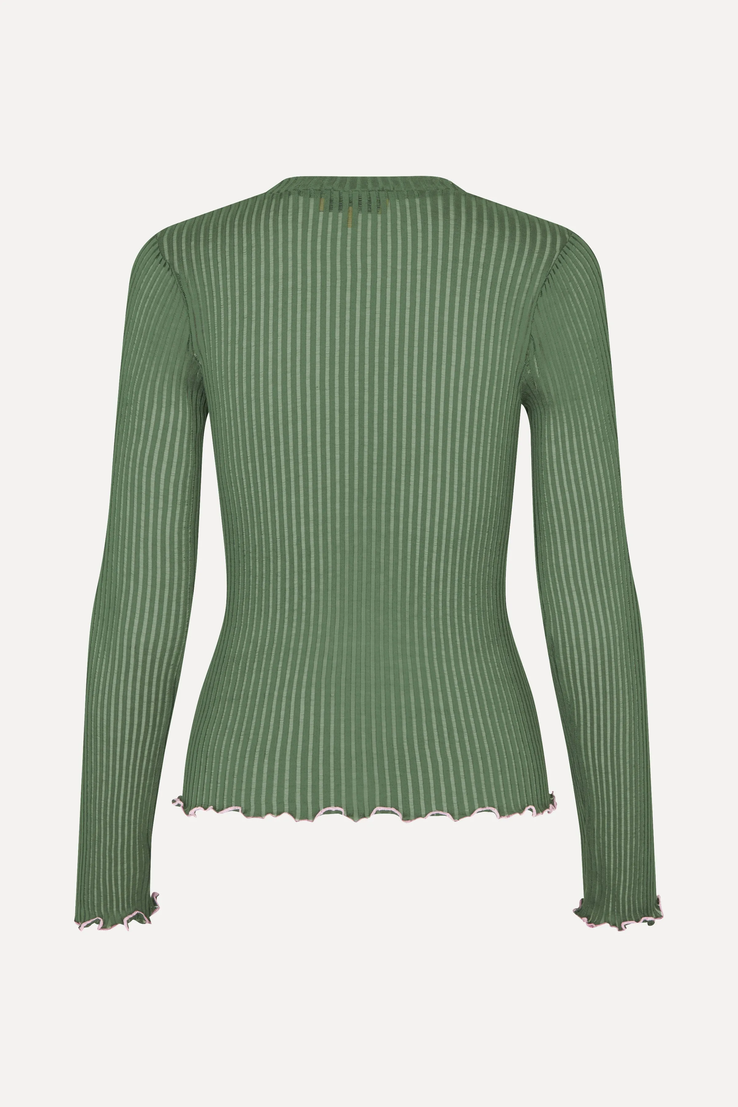 Long Sleeve Crewneck - Dark Green sold by STINE GOYA product image thumbnail 2
