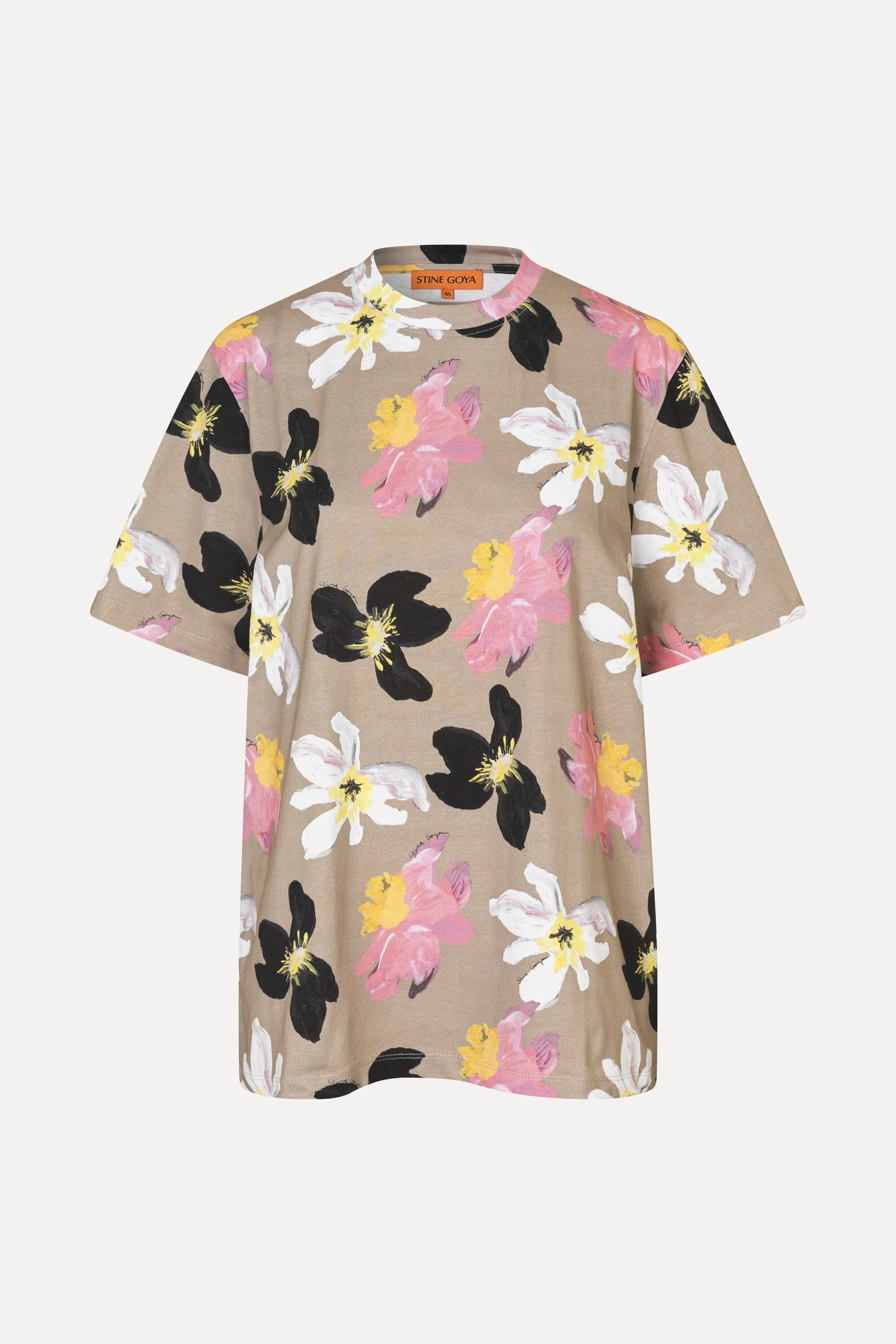 Short Sleeve T-Shirt - Wild Flowers sold by STINE GOYA product image thumbnail 3