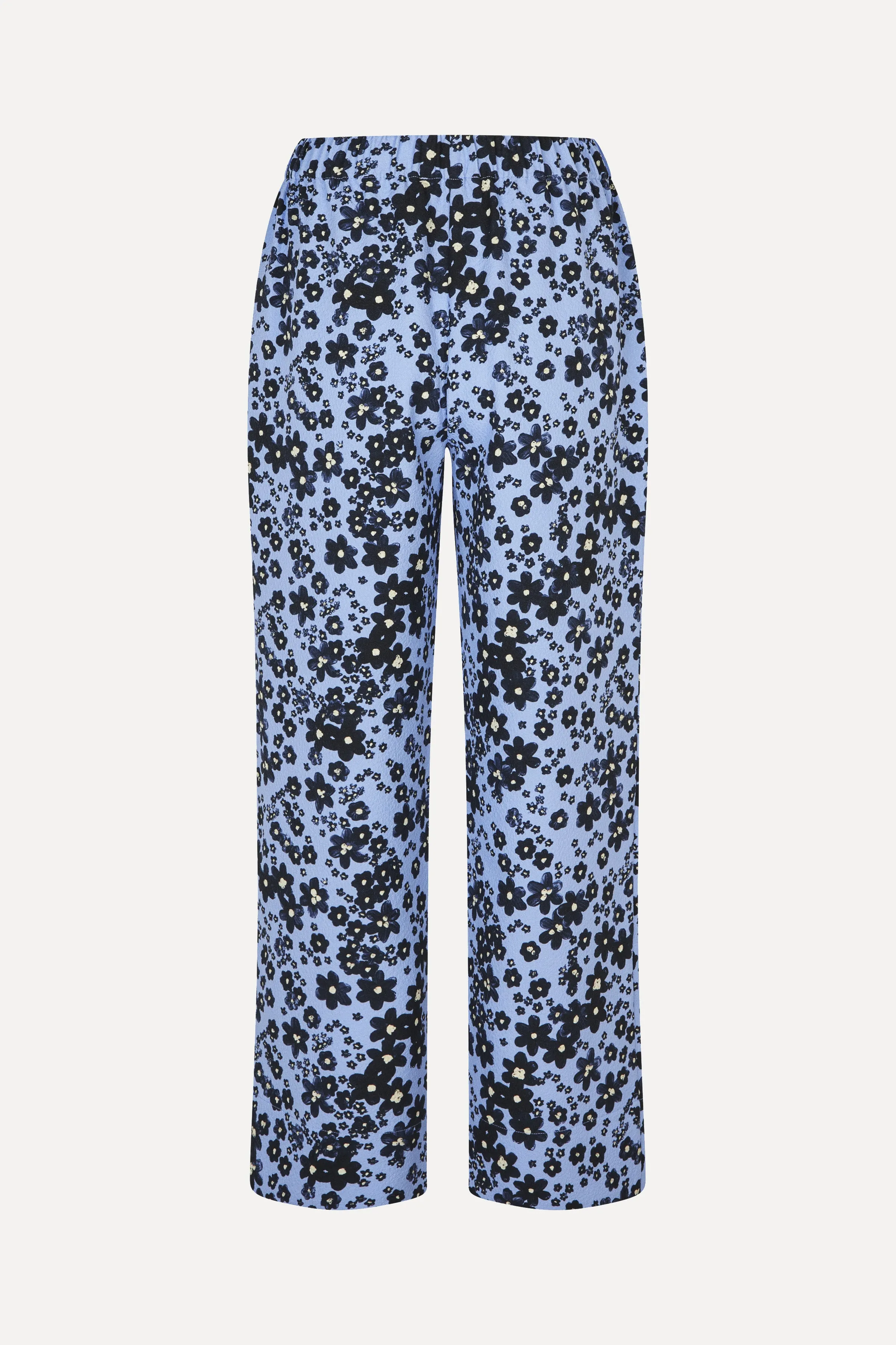Elasticated Straight Pants - Night Ditzy Floral / Day Ditzy Floral sold by STINE GOYA product image thumbnail 4