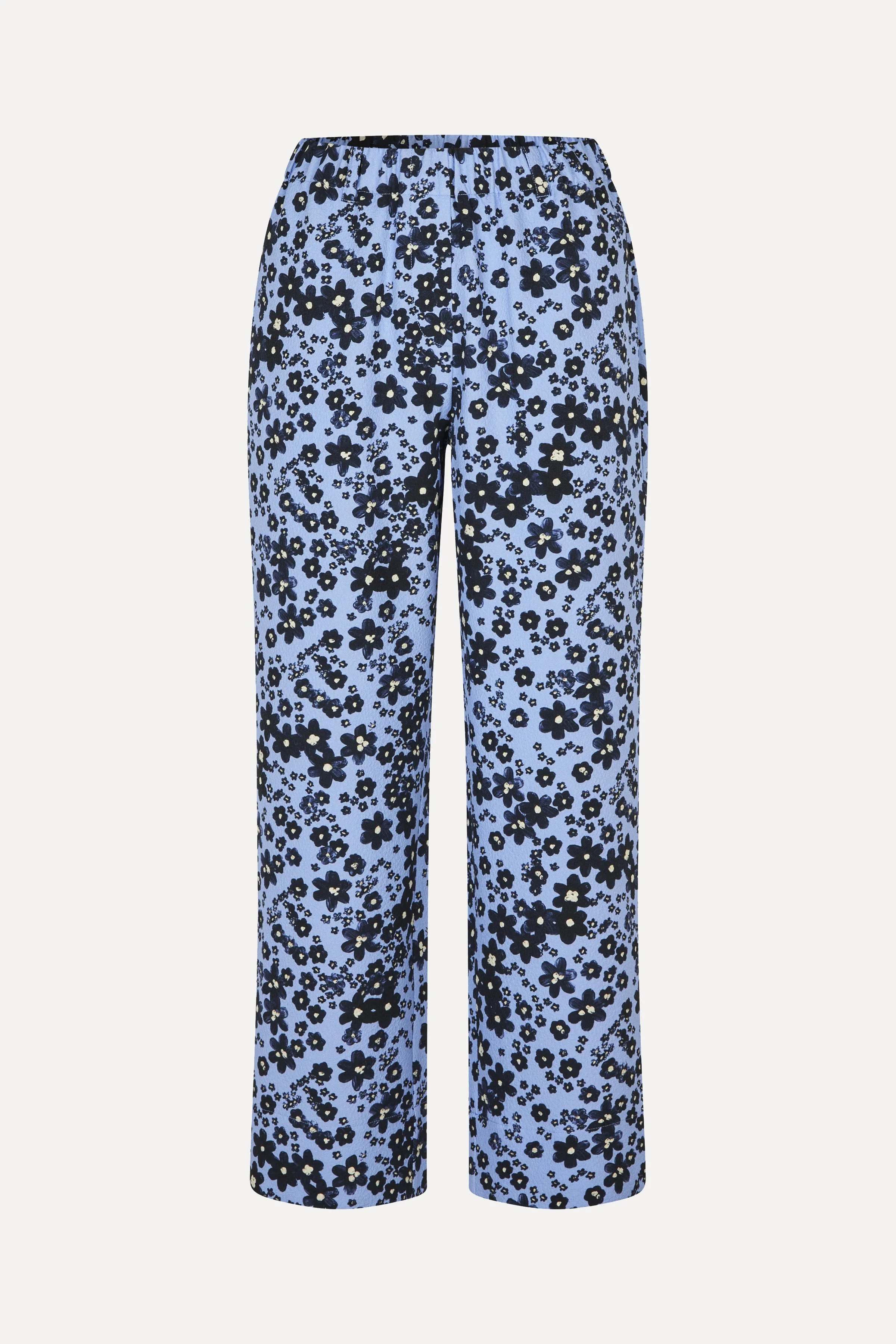 Elasticated Straight Pants - Night Ditzy Floral / Day Ditzy Floral sold by STINE GOYA product image thumbnail 3