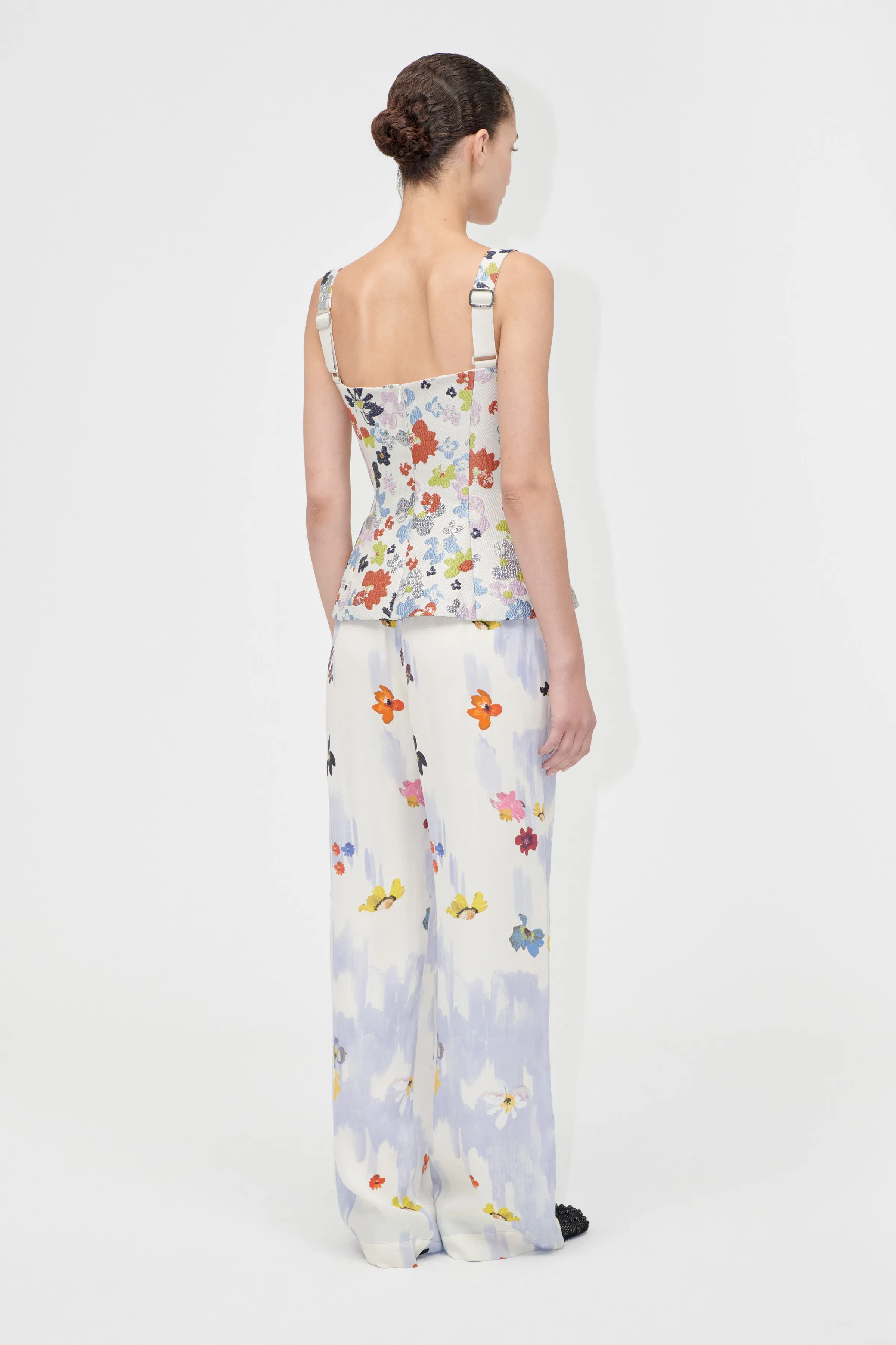 Elasticated Long Pants - Skyfall Flowers sold by STINE GOYA product image thumbnail 2