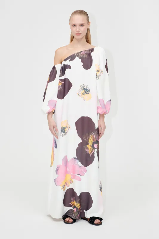 Structured Off-Shoulder Dress - Wild Flowers sold by STINE GOYA