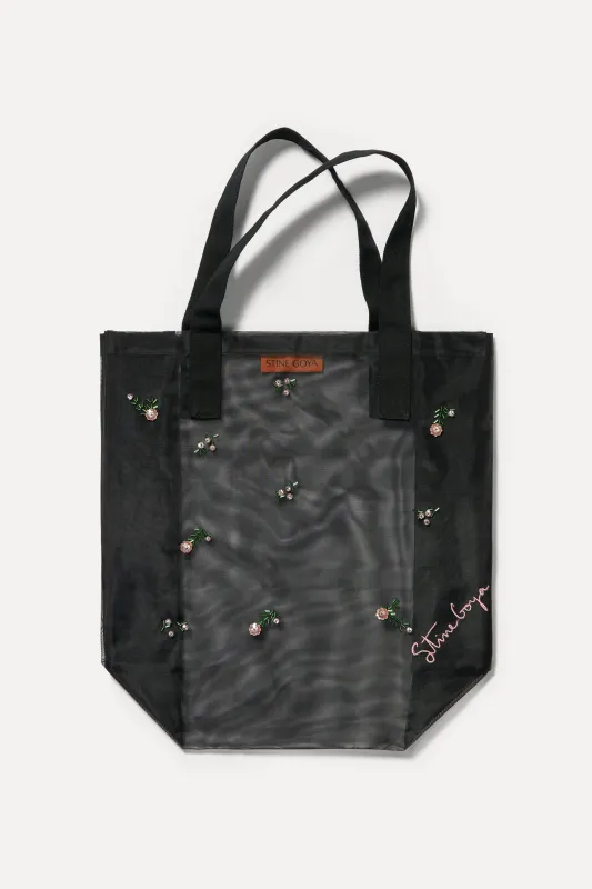 Mesh Tote - Black sold by STINE GOYA