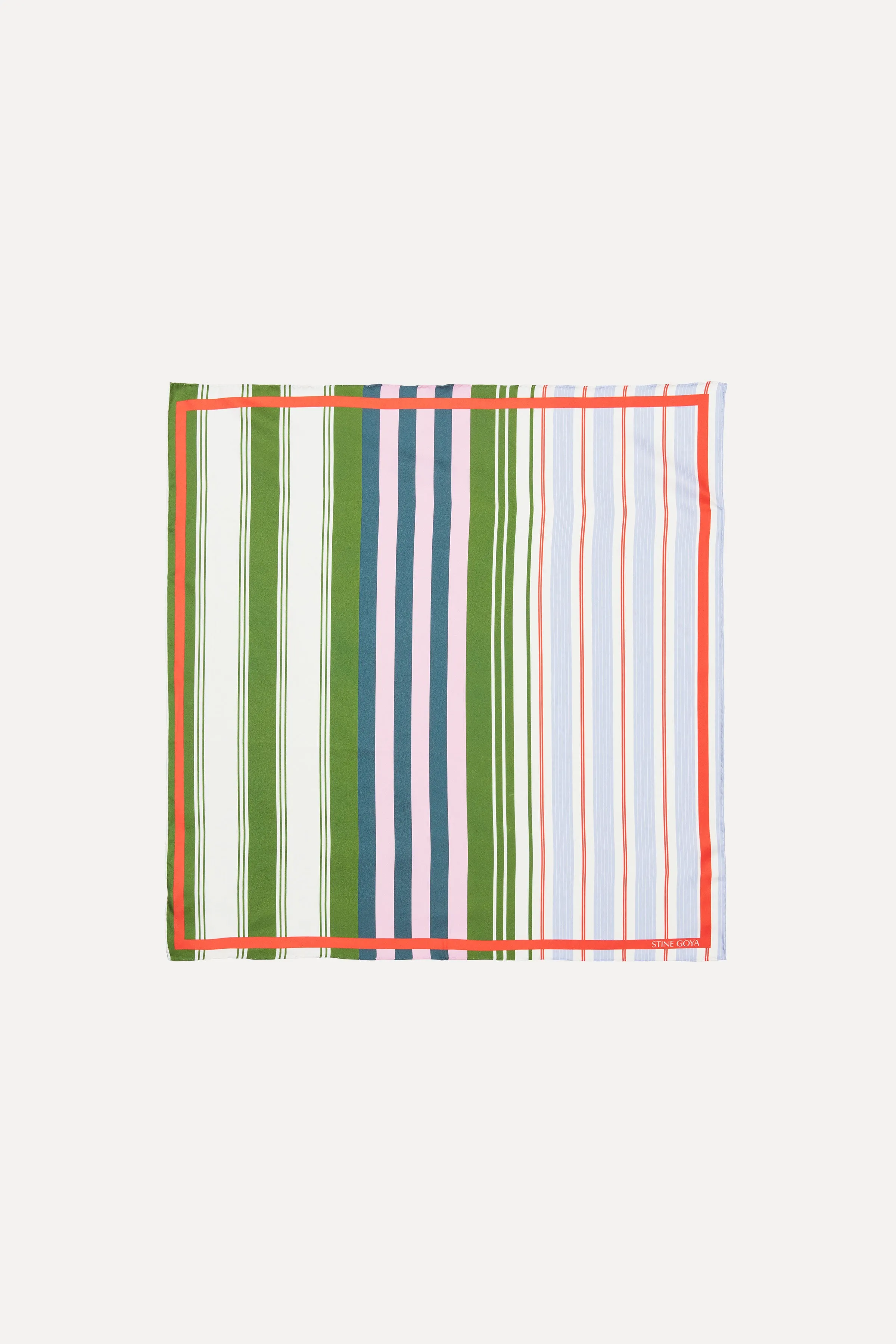 Small Scarf - Forest Stripe sold by STINE GOYA