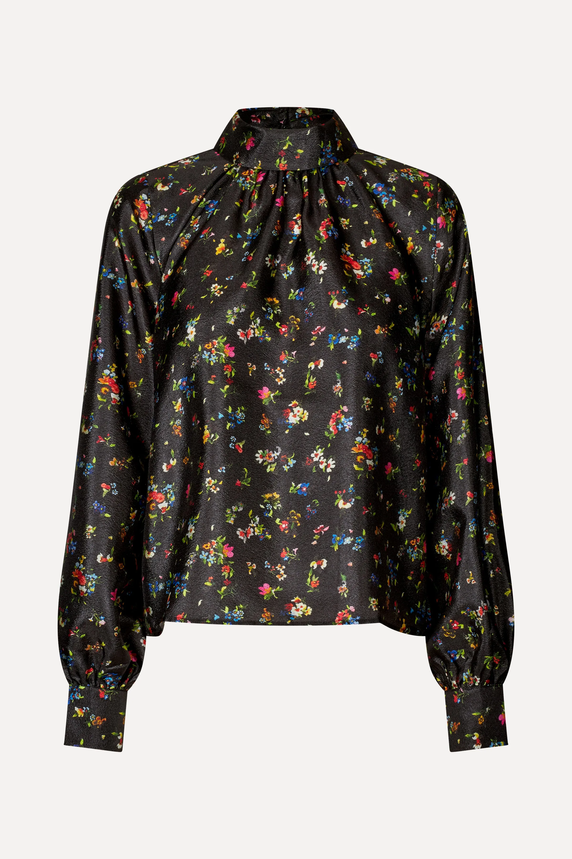 Gathered Long Sleeve Top - Magnolia Garden sold by STINE GOYA product image thumbnail 3