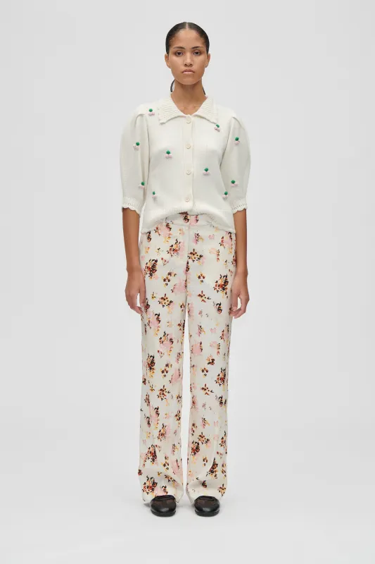 Functional Structured Tailoring Pants - Sun Kissed Magnolia sold by STINE GOYA