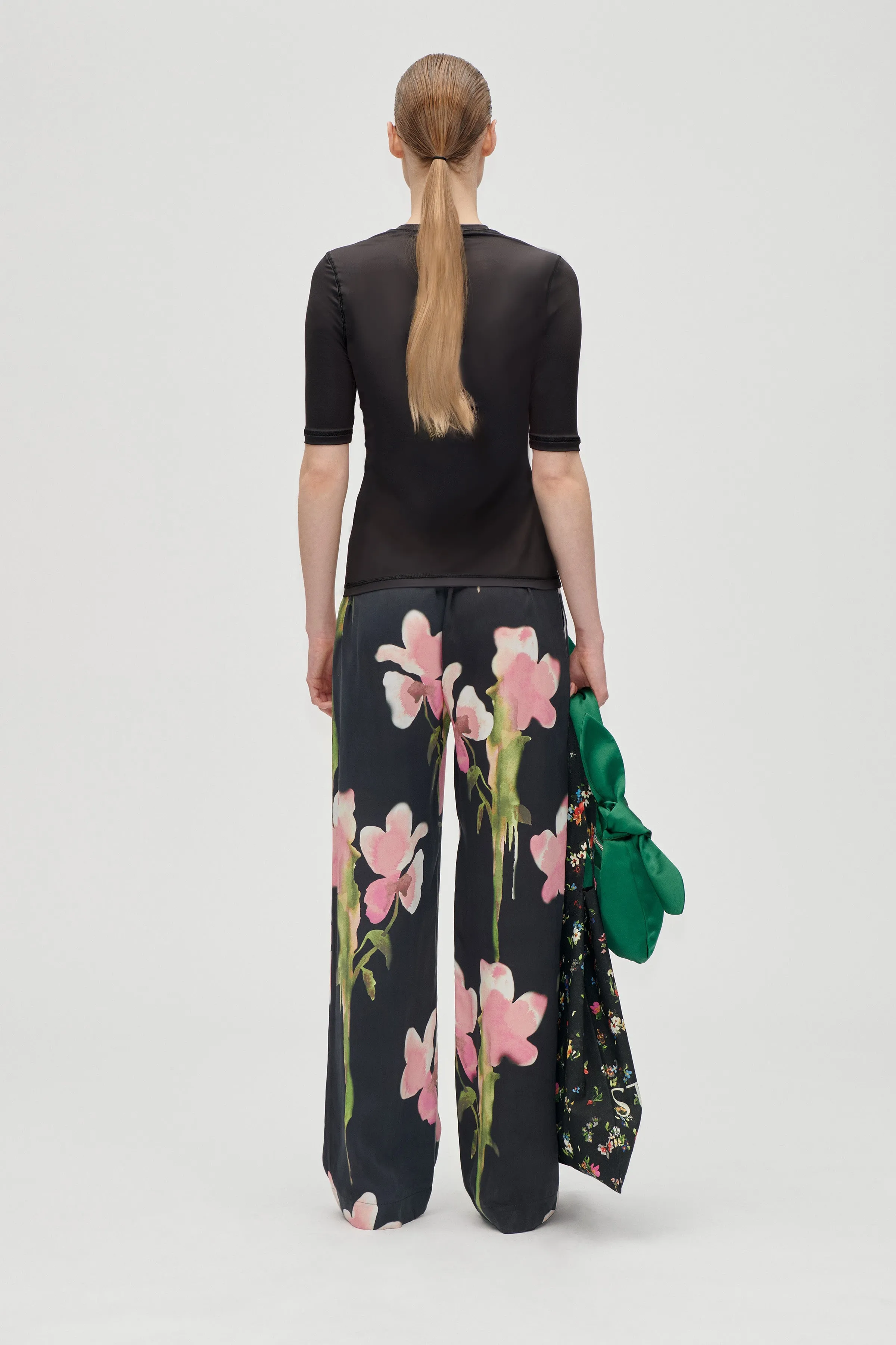 Elasticated Long Pants - Melting Flowers sold by STINE GOYA product image thumbnail 2