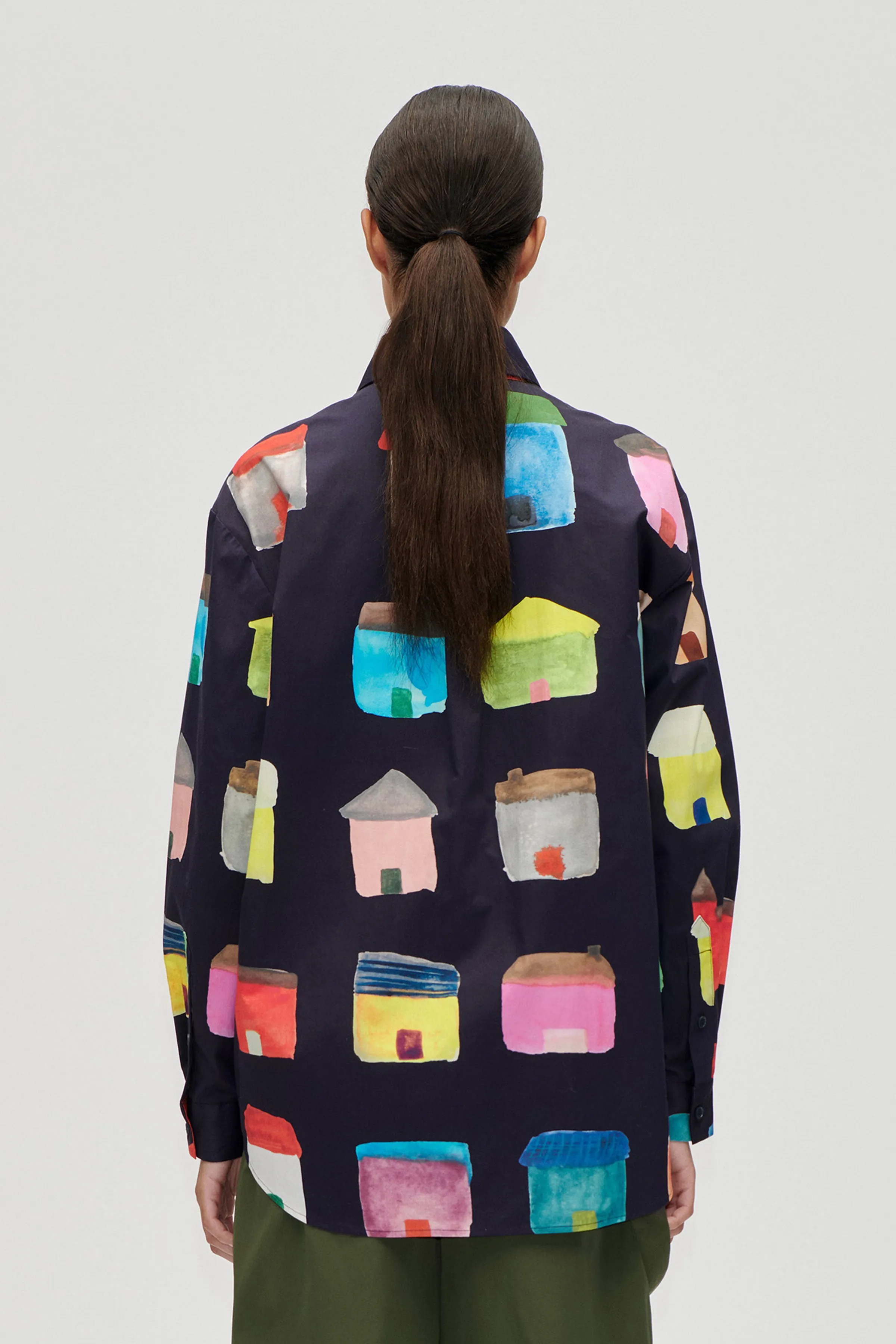 Pocket Oversized Shirt - Refugios sold by STINE GOYA product image thumbnail 2