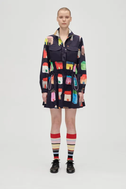 Pullover Parka Dress - Refugios sold by STINE GOYA