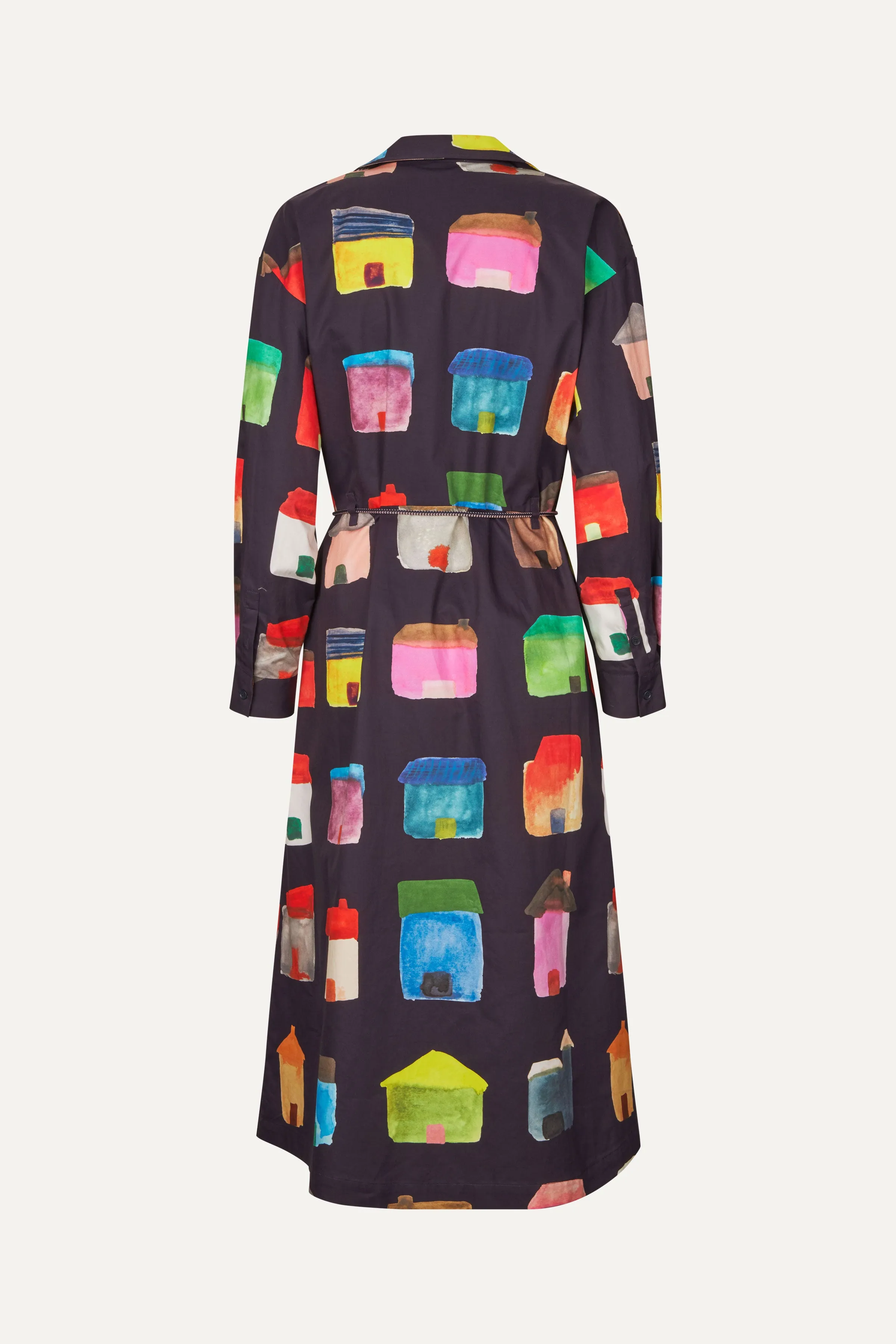 Long Sleeve Workwear Midi Dress - Refugios sold by STINE GOYA product image thumbnail 4