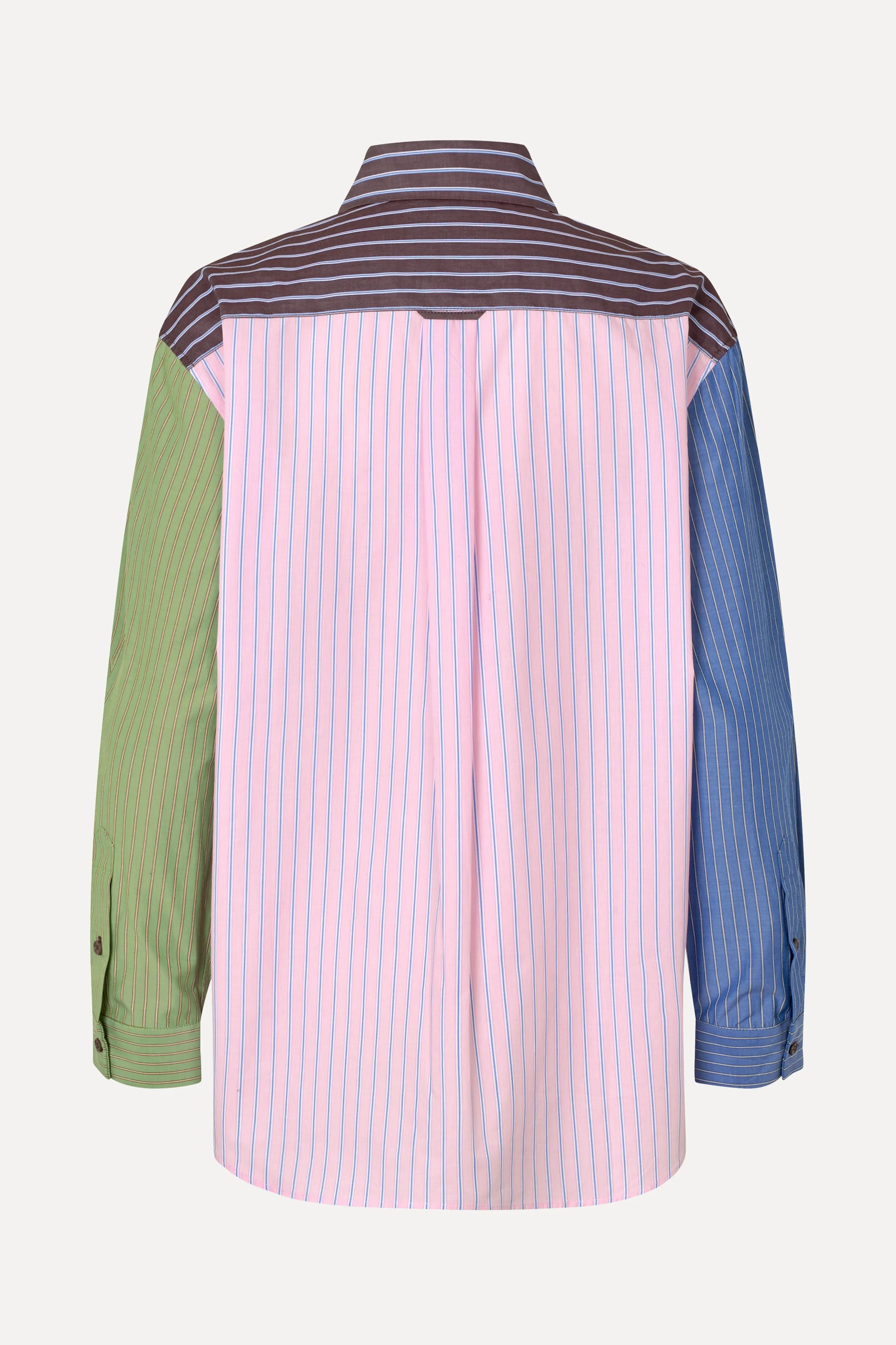 Pocket Oversized Shirt - Multistripes Mix sold by STINE GOYA product image thumbnail 4