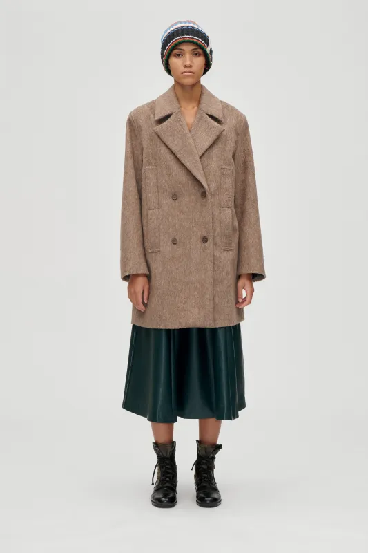 Coat - Fluffy Rhombus made by STINE GOYA