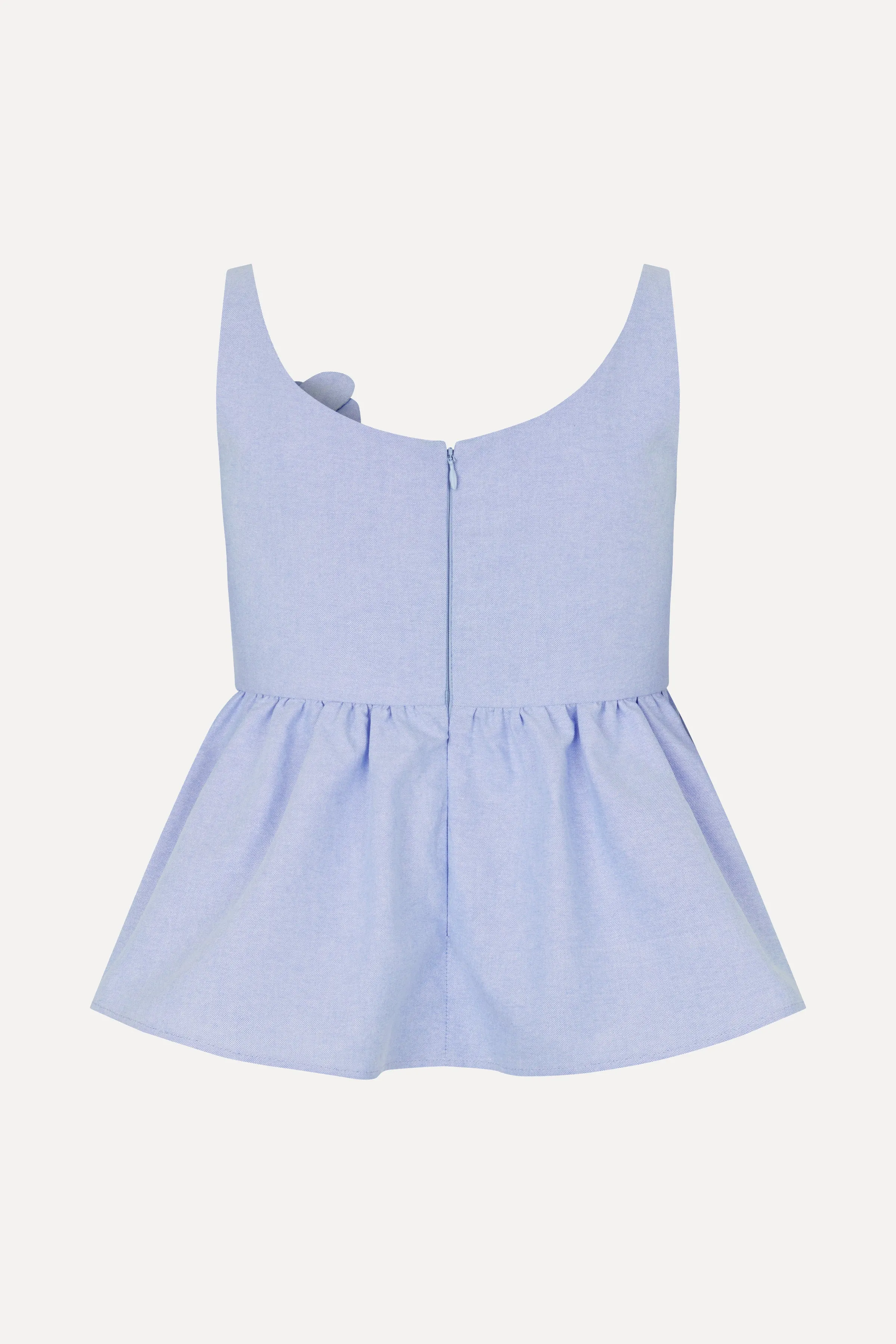 Floral Peplum Top - Brunnera Blue sold by STINE GOYA product image thumbnail 4