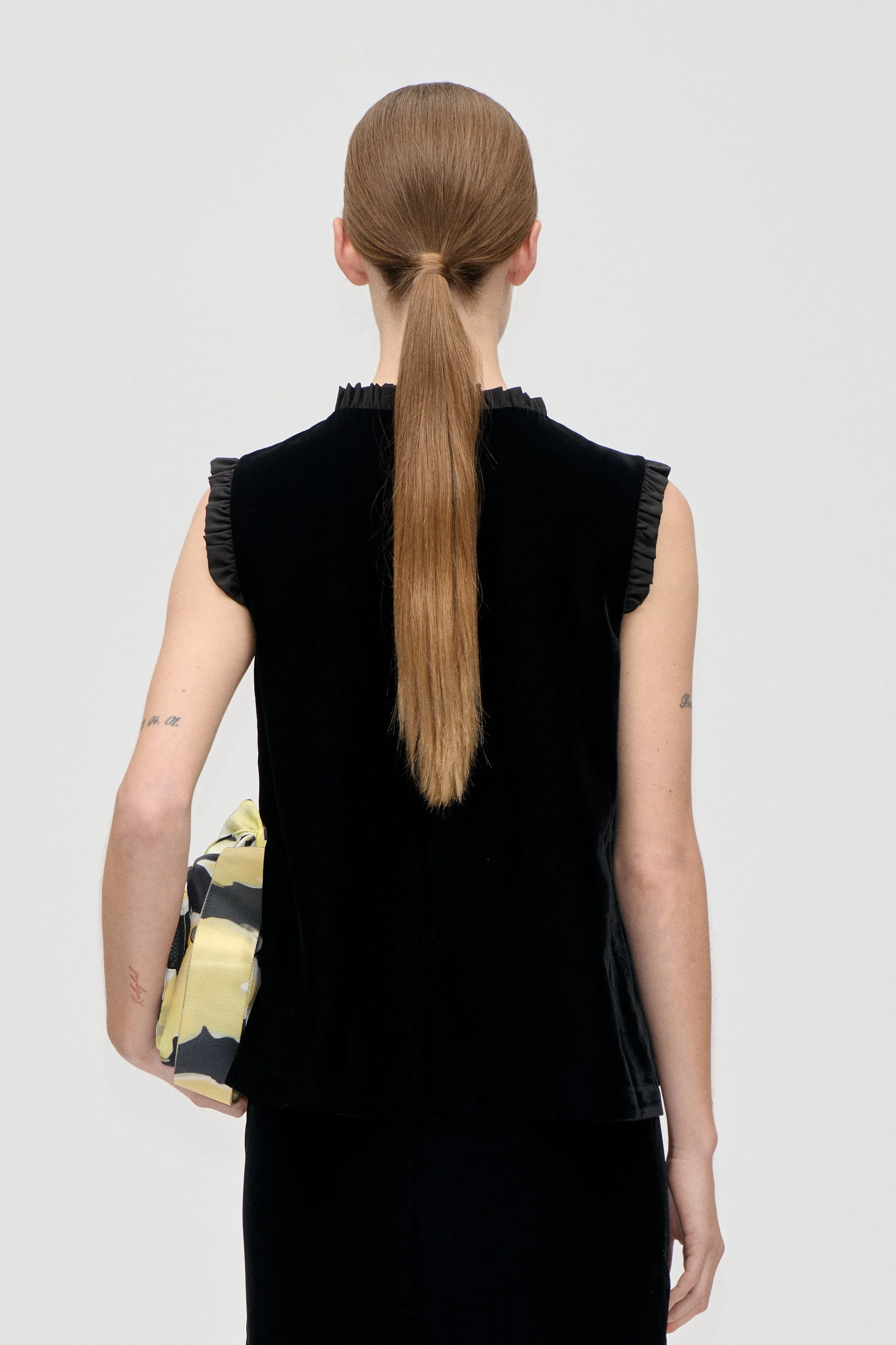 Mini Ruffle Top - Black sold by STINE GOYA product image thumbnail 2