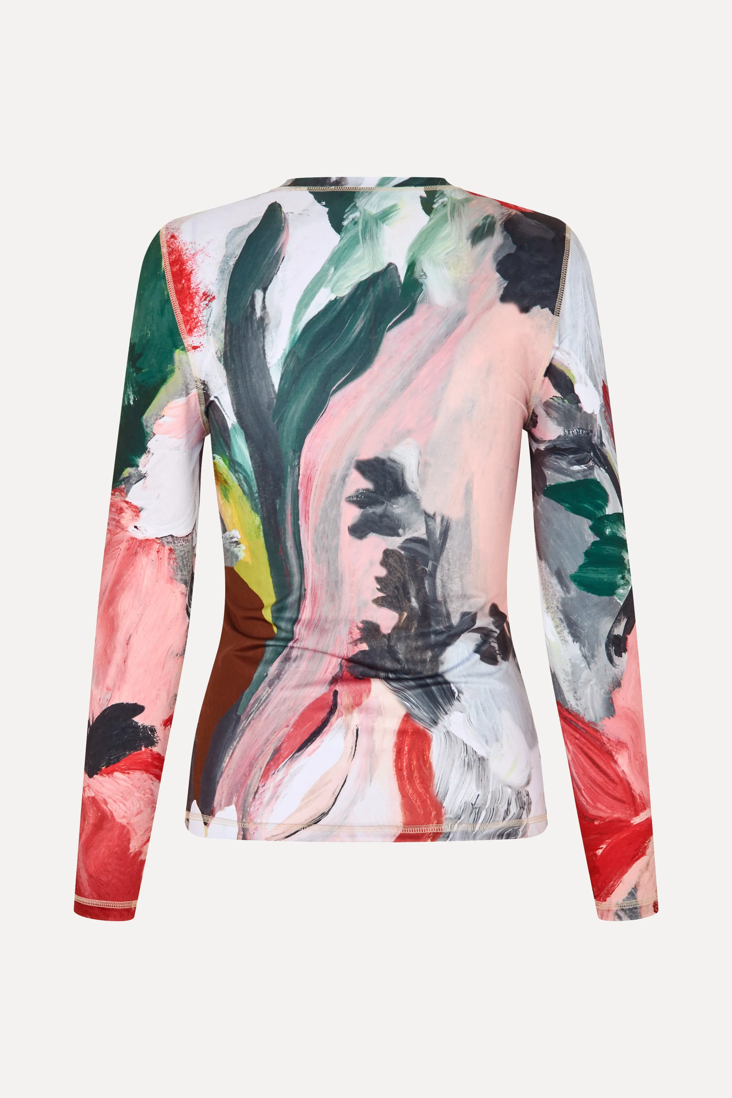 Elastic Long Sleeve Top - My Garden sold by STINE GOYA product image thumbnail 4